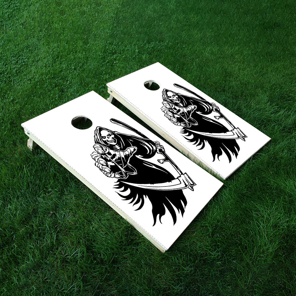 White Reaper Cornhole Boards Wraps (Set of 2)