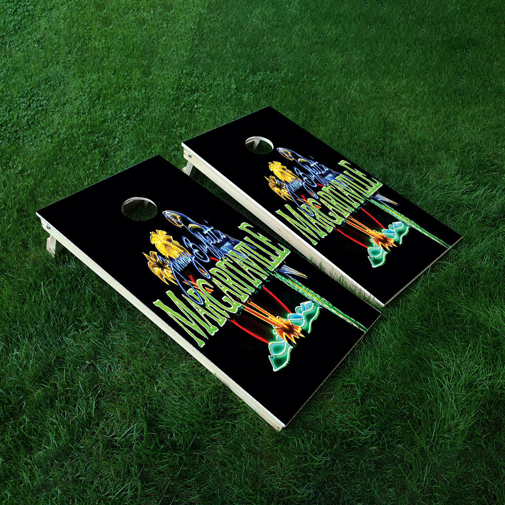 Margaritavile Cornhole Boards Wraps (Set of 2)