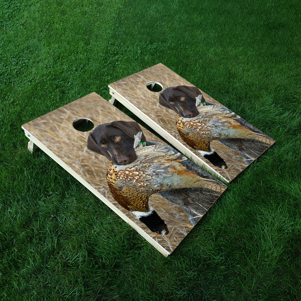 Hunting Ducks Cornhole Boards Wraps (Set of 2)