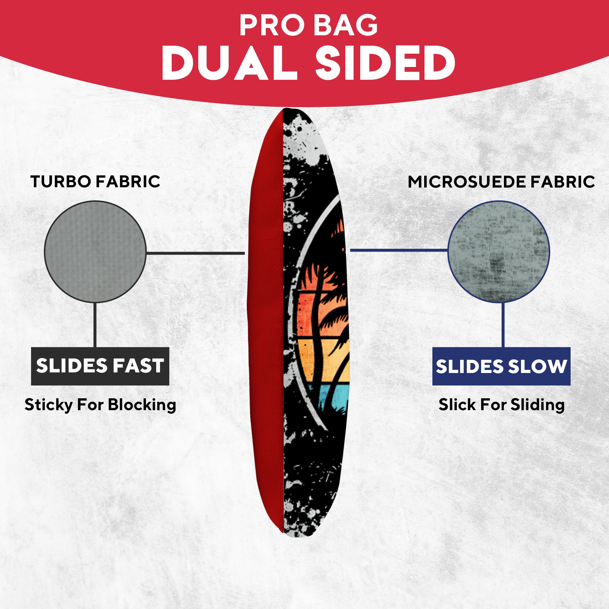 Color Thrower Cornhole Bags - Set of 8