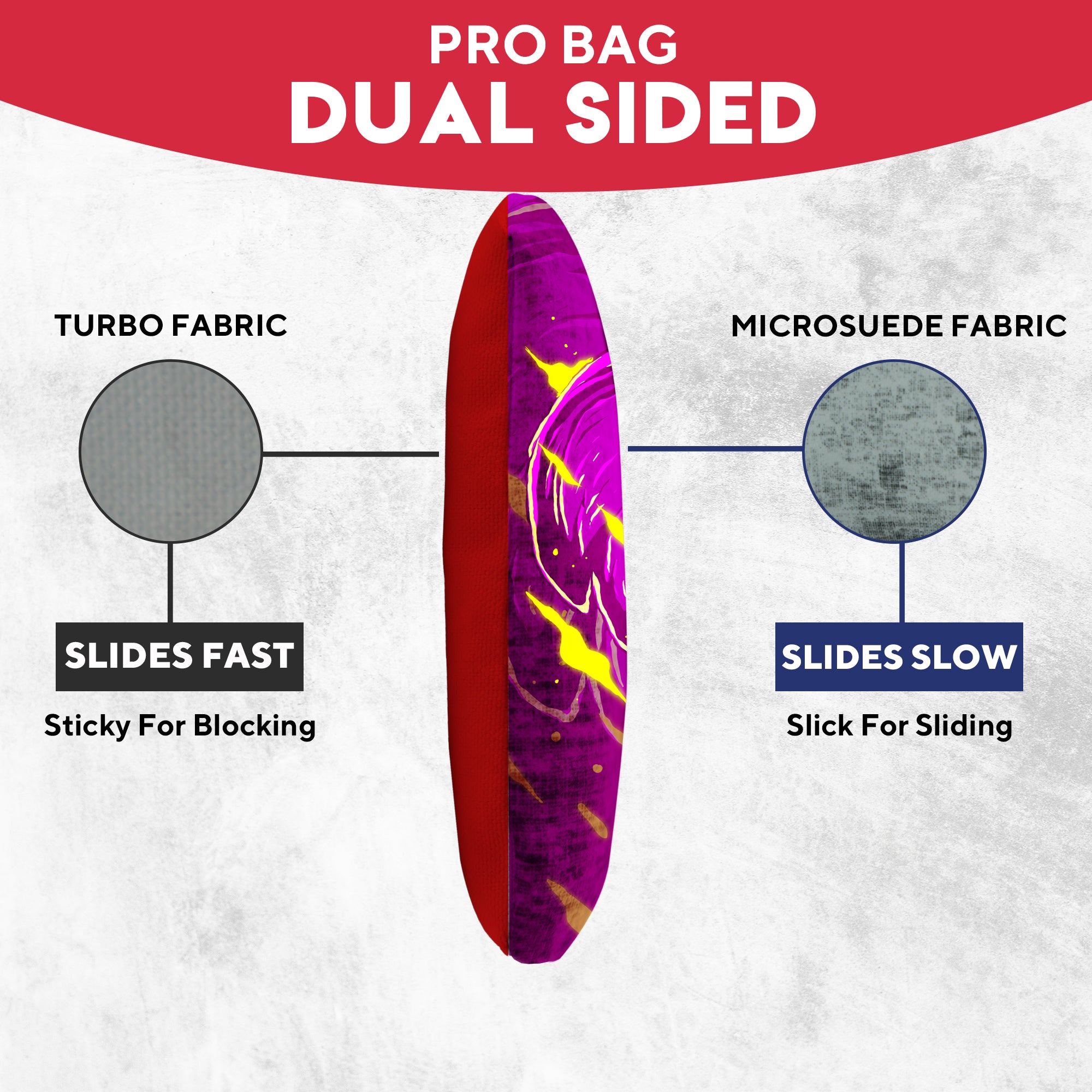 Purple Green Elephant Cornhole Bags - Set of 8