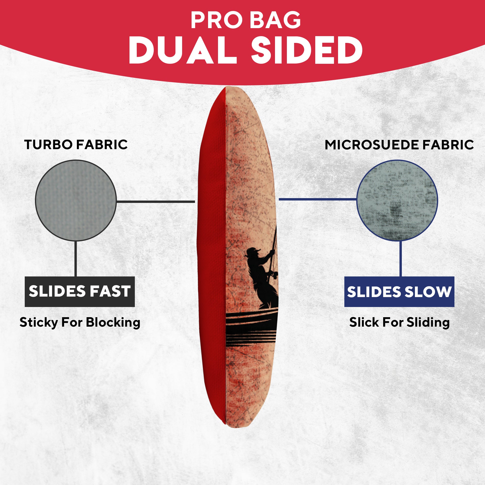 Fish on Rod Cornhole Bags - Set of 8