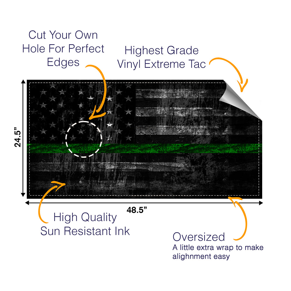 Armed Forces Cornhole Boards Wraps (Set of 2)