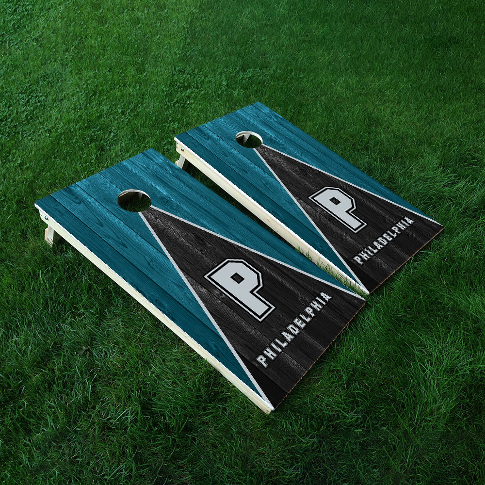 Philadelphia Cornhole Boards Wraps (Set of 2)