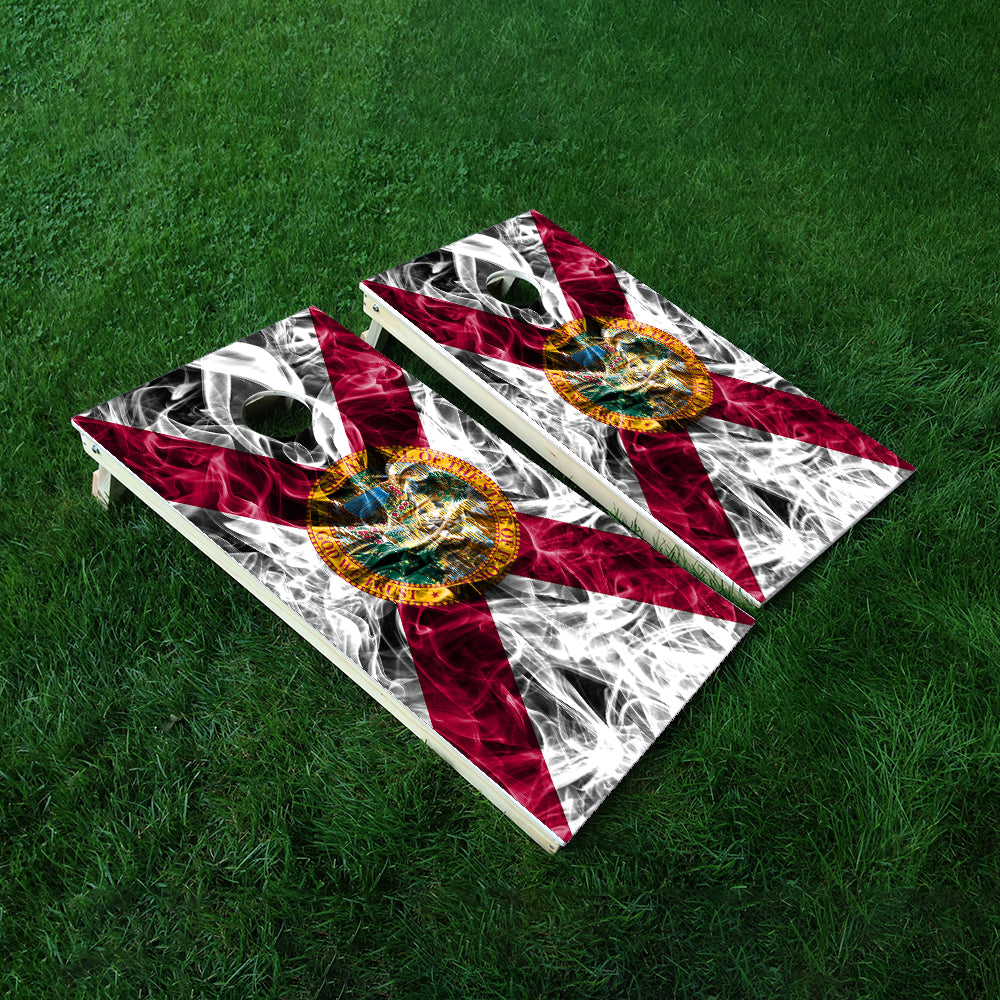 Florida Cornhole Boards Wraps (Set of 2)