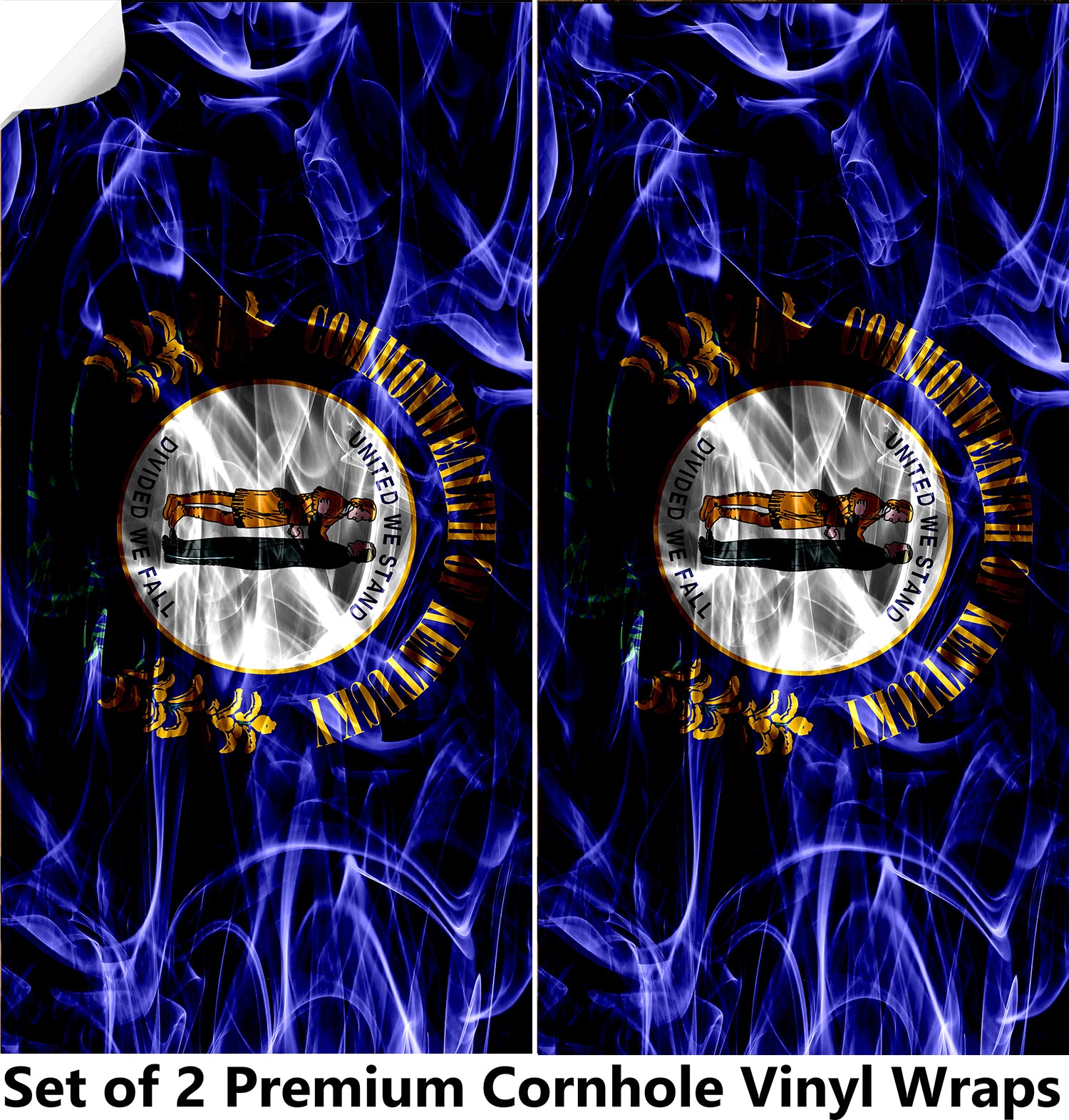 Kentucky Cornhole Boards Wraps (Set of 2)