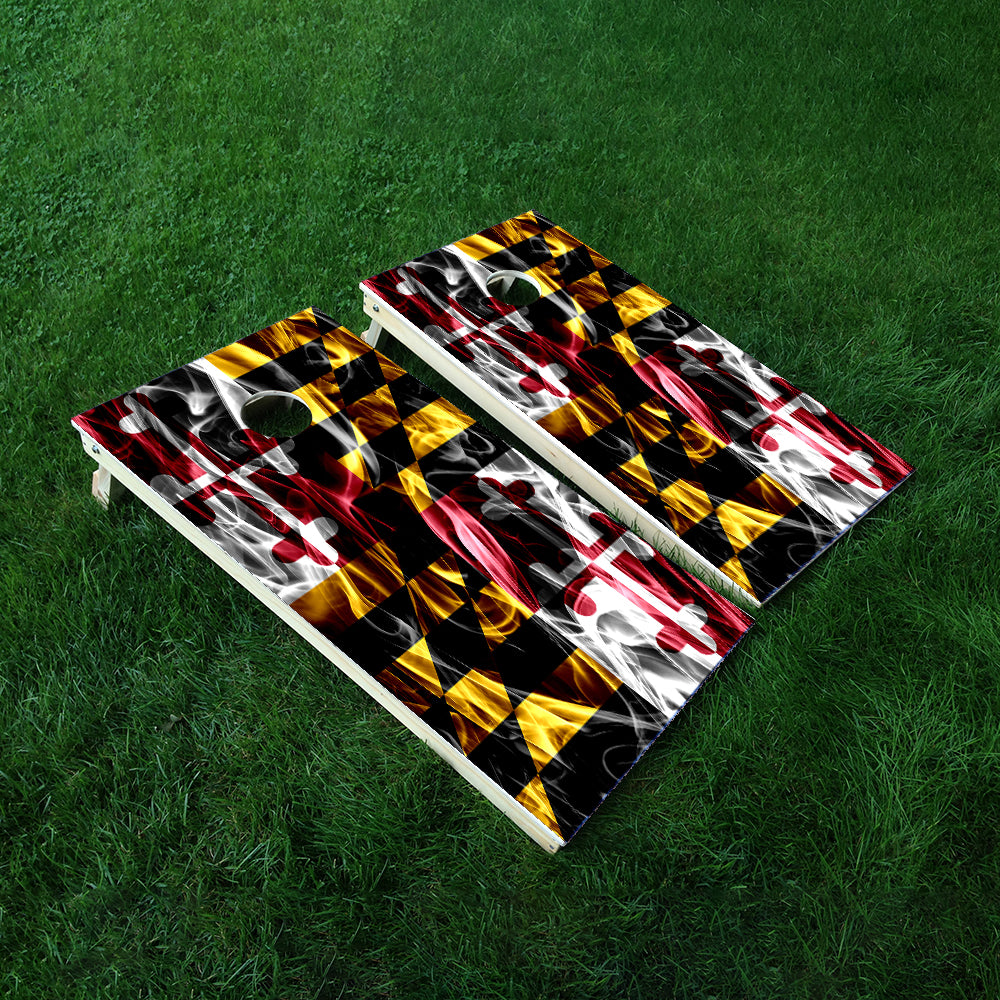 Maryland Cornhole Boards Wraps (Set of 2)