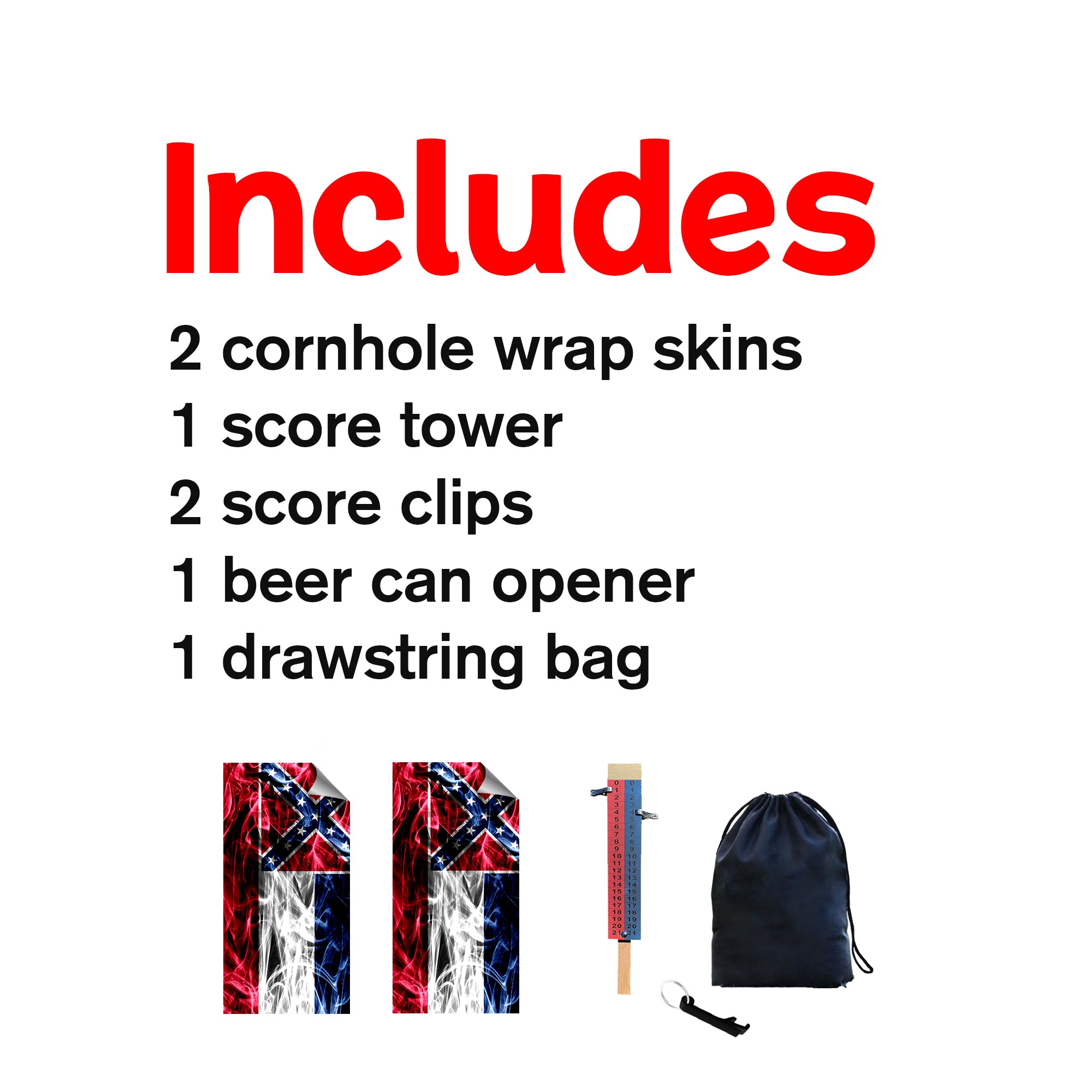 Mississippi Cornhole Boards Wraps (Set of 2)