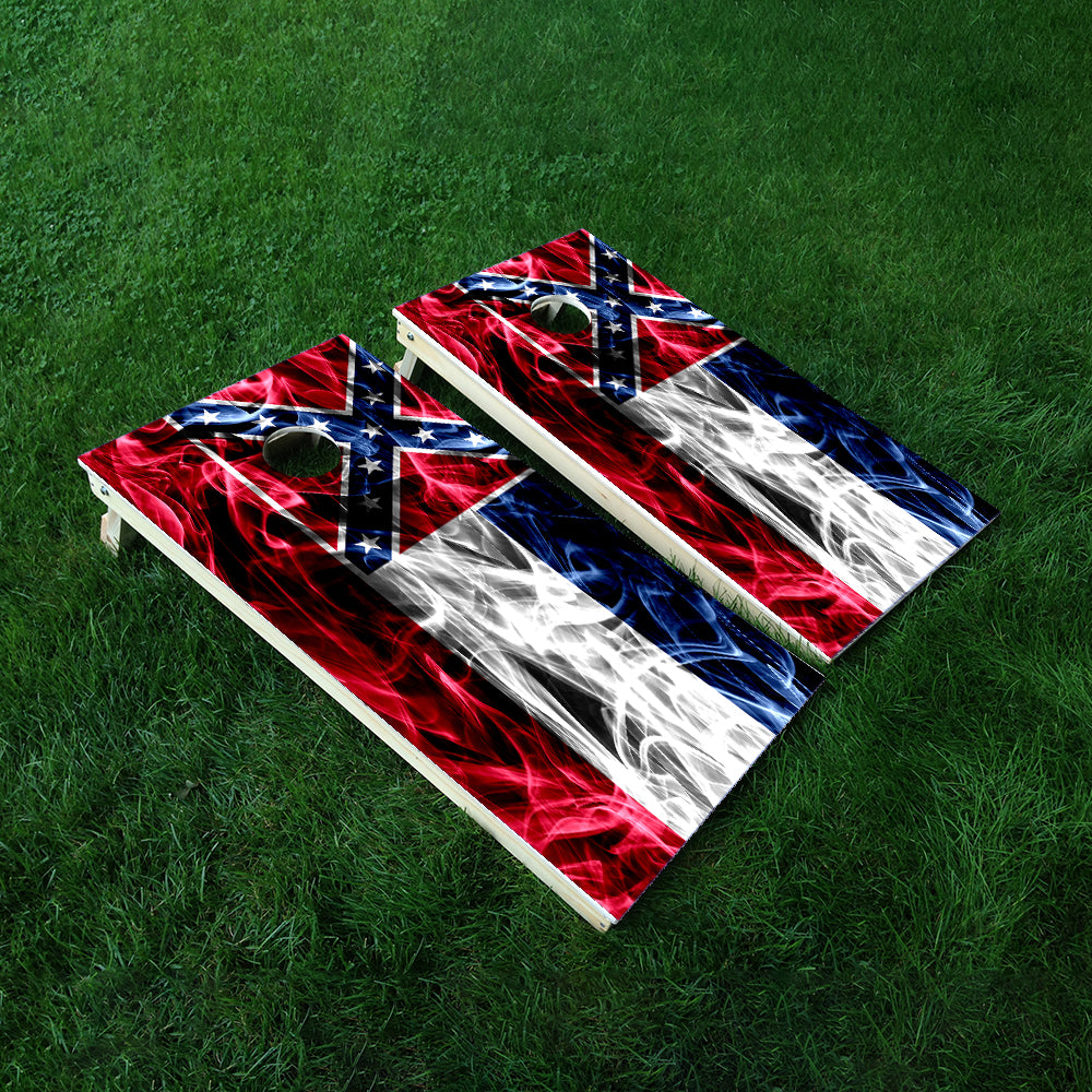 Mississippi Cornhole Boards Wraps (Set of 2)