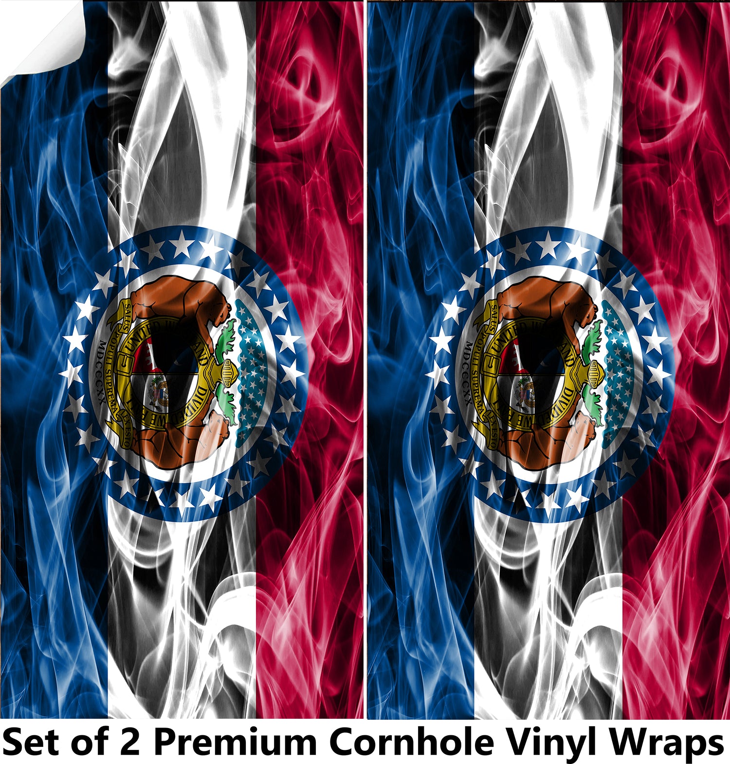 Missouri Cornhole Boards Wraps (Set of 2)