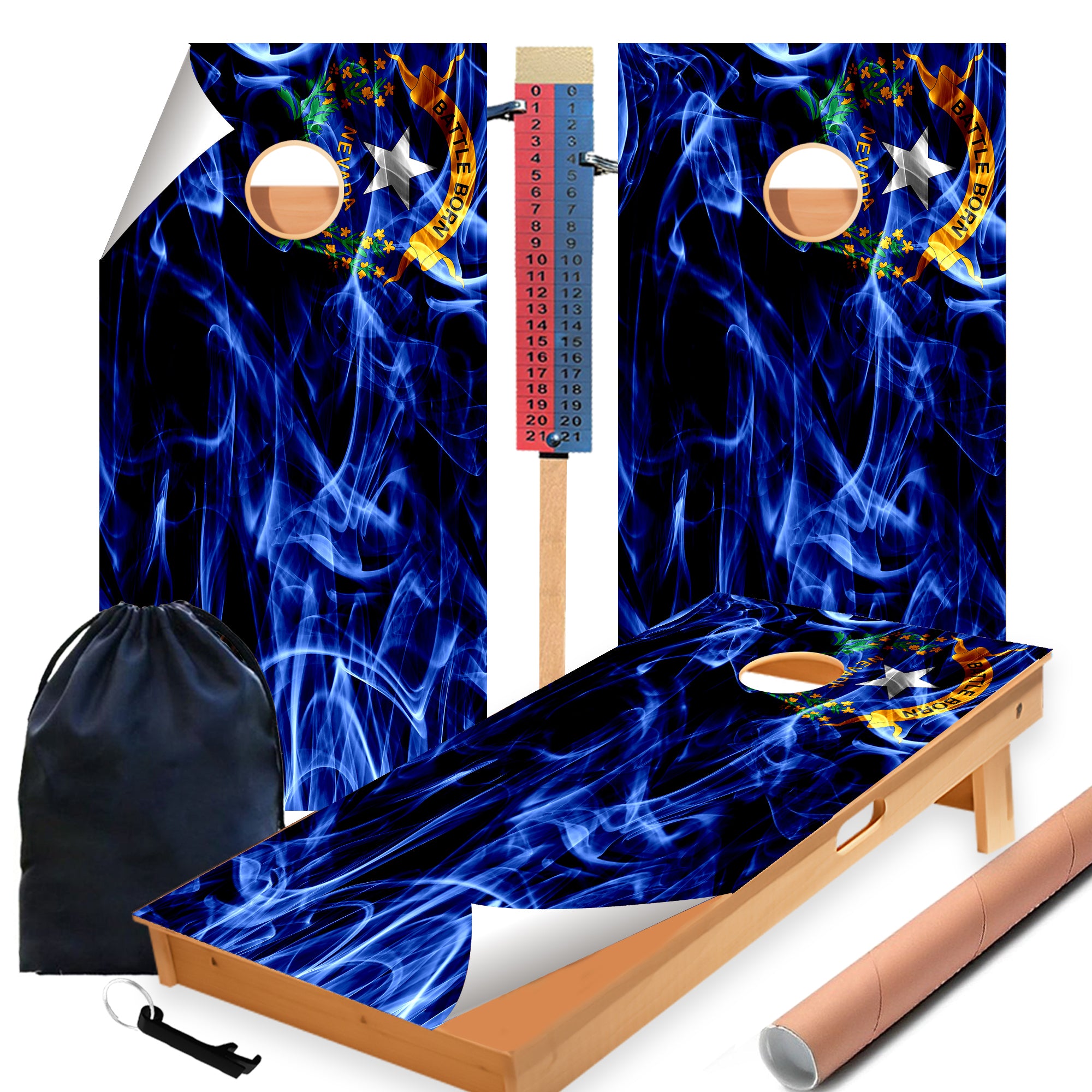 Nevada Cornhole Boards Wraps (Set of 2)