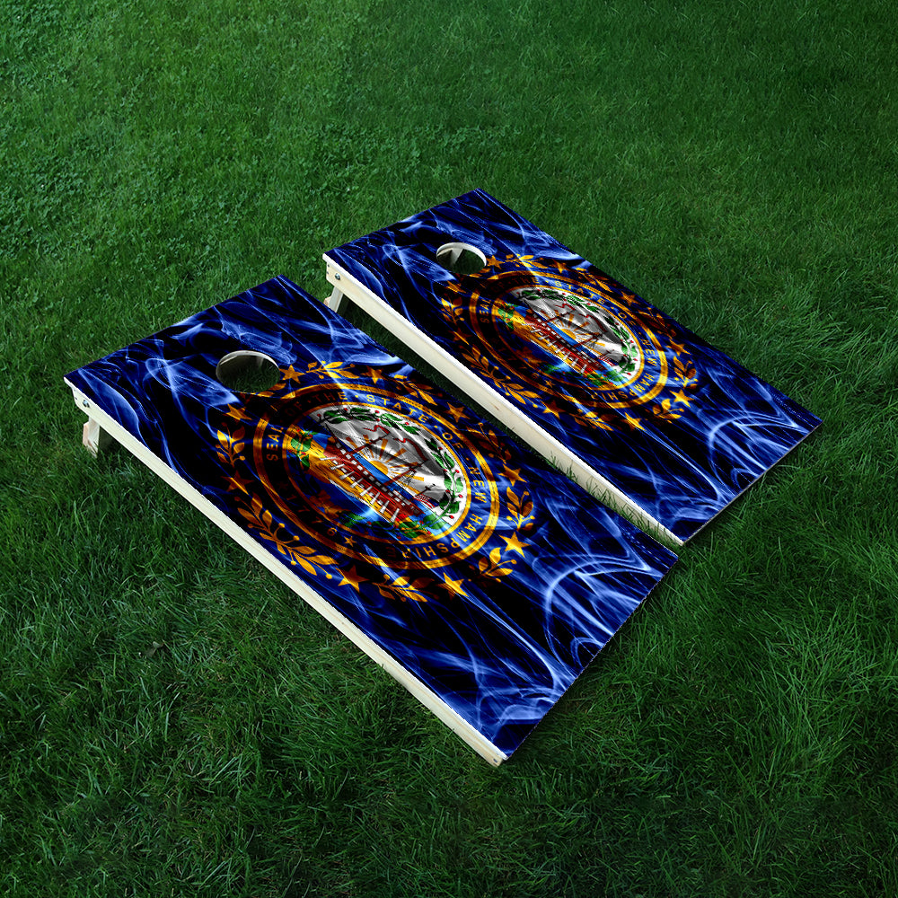 New Hampshire Cornhole Boards Wraps (Set of 2)
