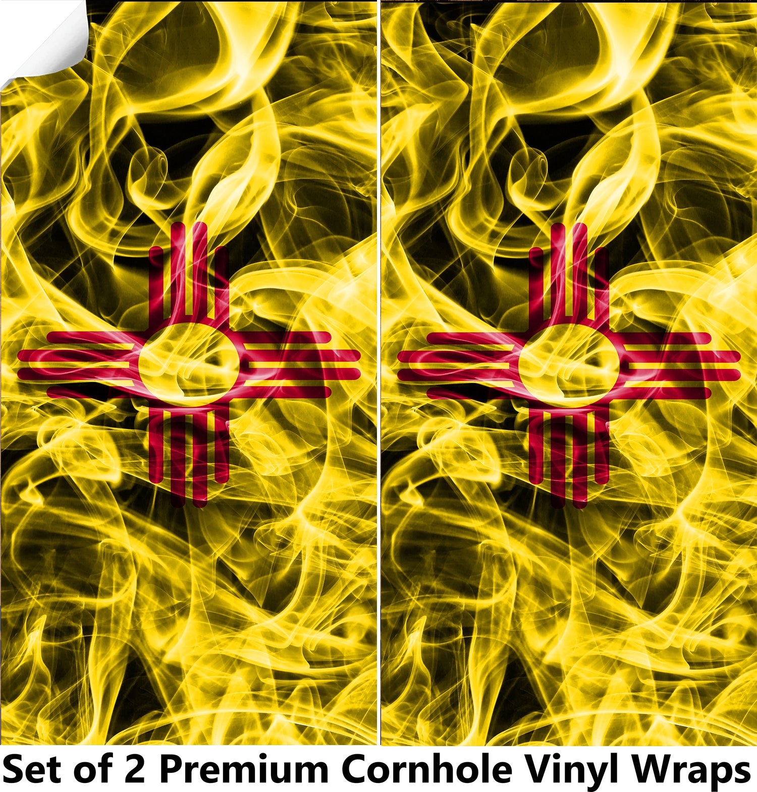 New Mexico Cornhole Boards Wraps (Set of 2)