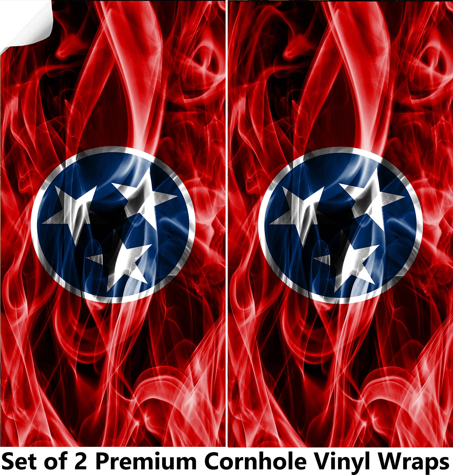 Tennessee Cornhole Boards Wraps (Set of 2)