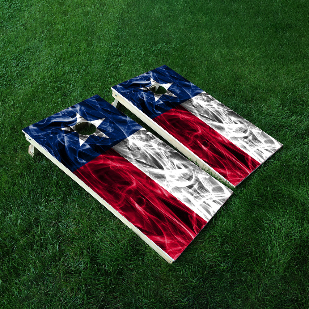 Texas Cornhole Boards Wraps (Set of 2)