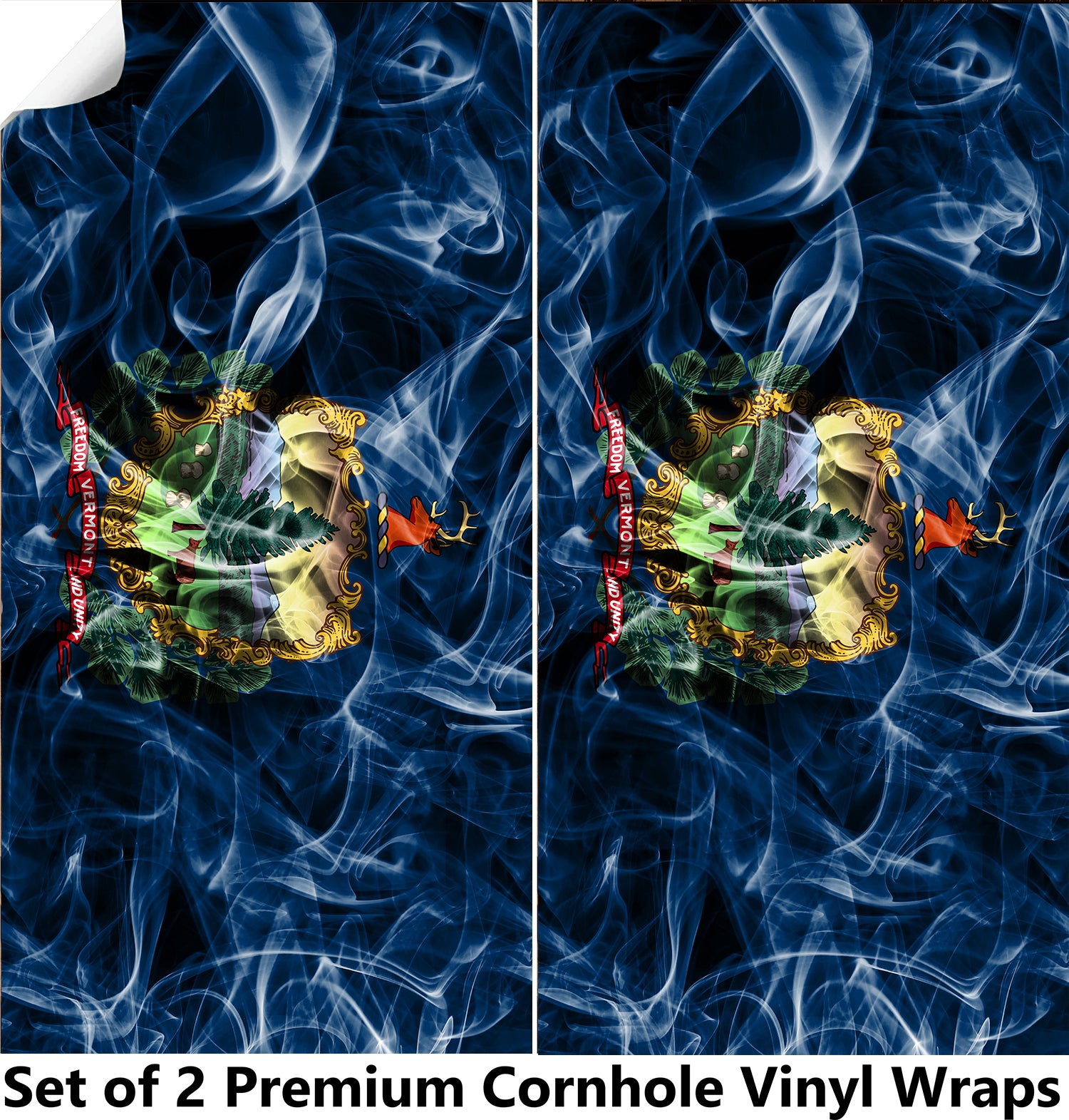 Vermont Cornhole Boards Wraps (Set of 2)