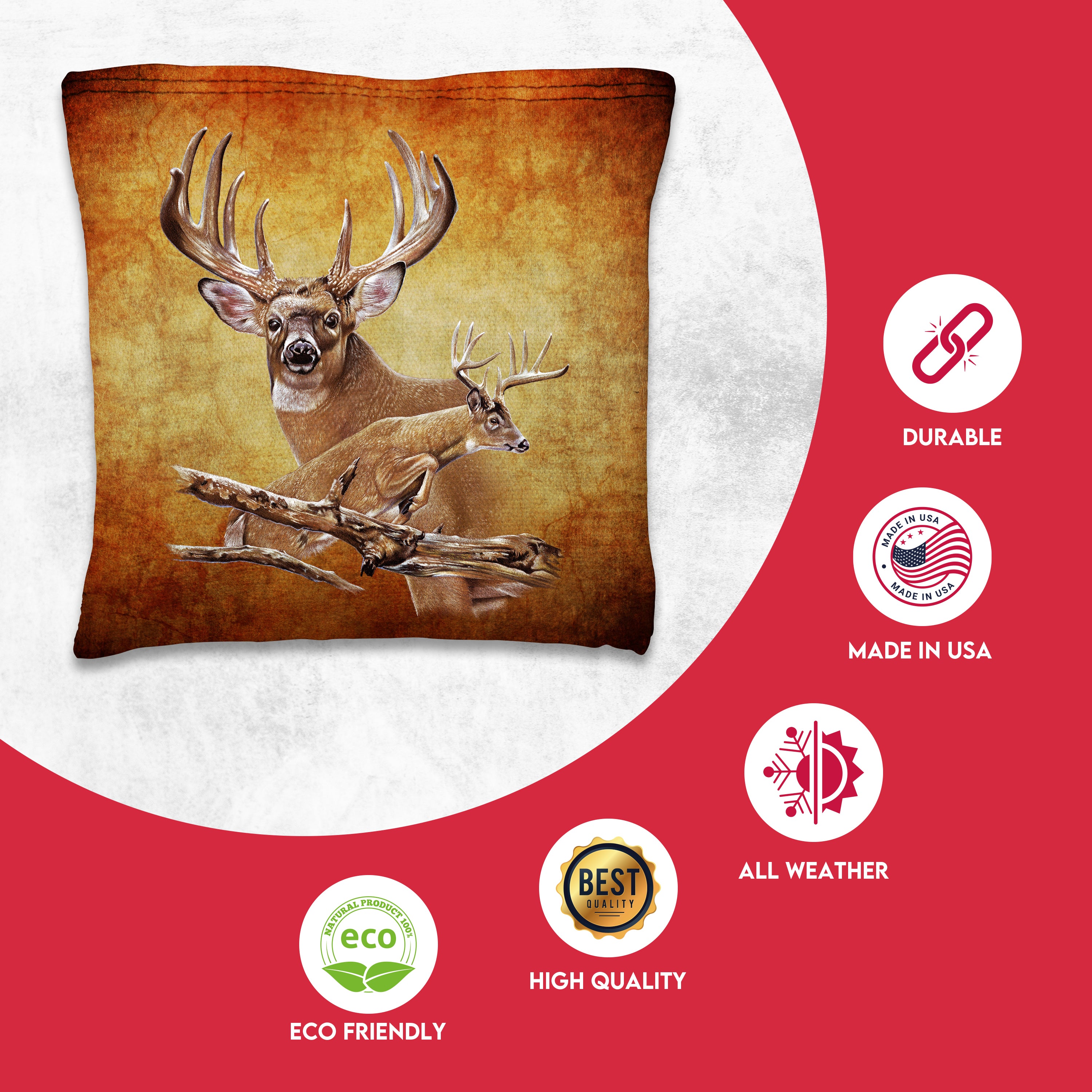 Deer Cornhole Bags