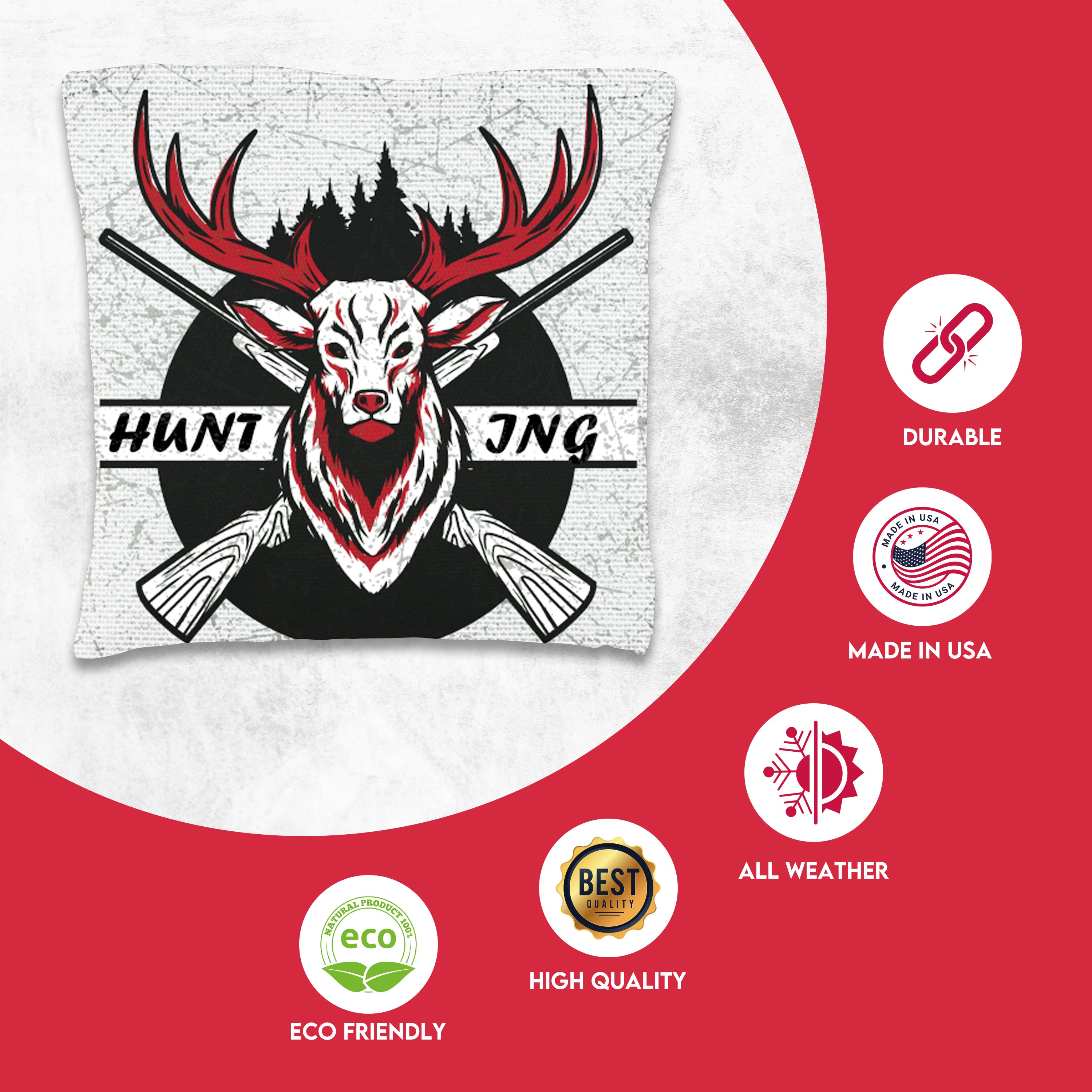 Hunting Jng Cornhole Bags