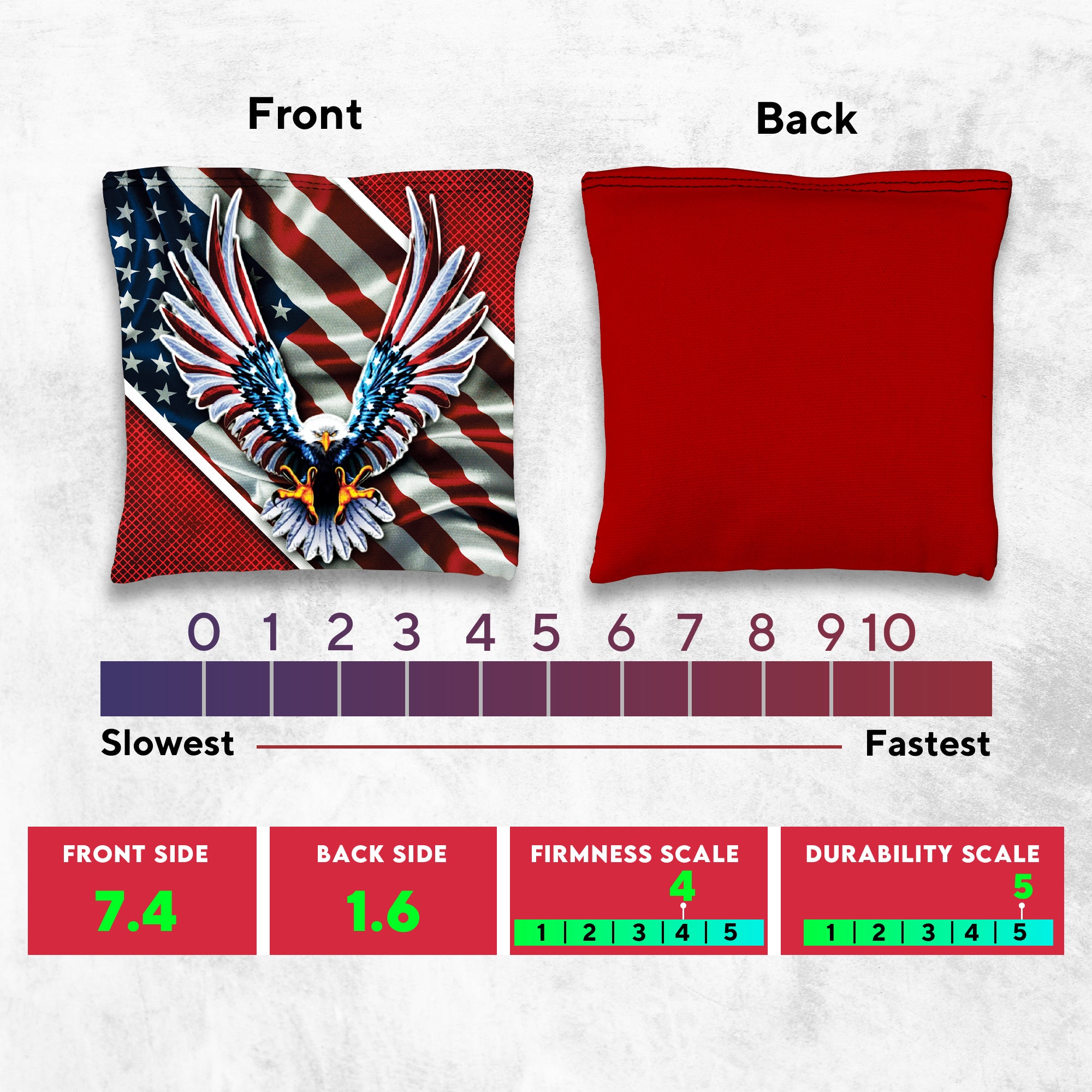 Flying Eagle Cornhole Bags