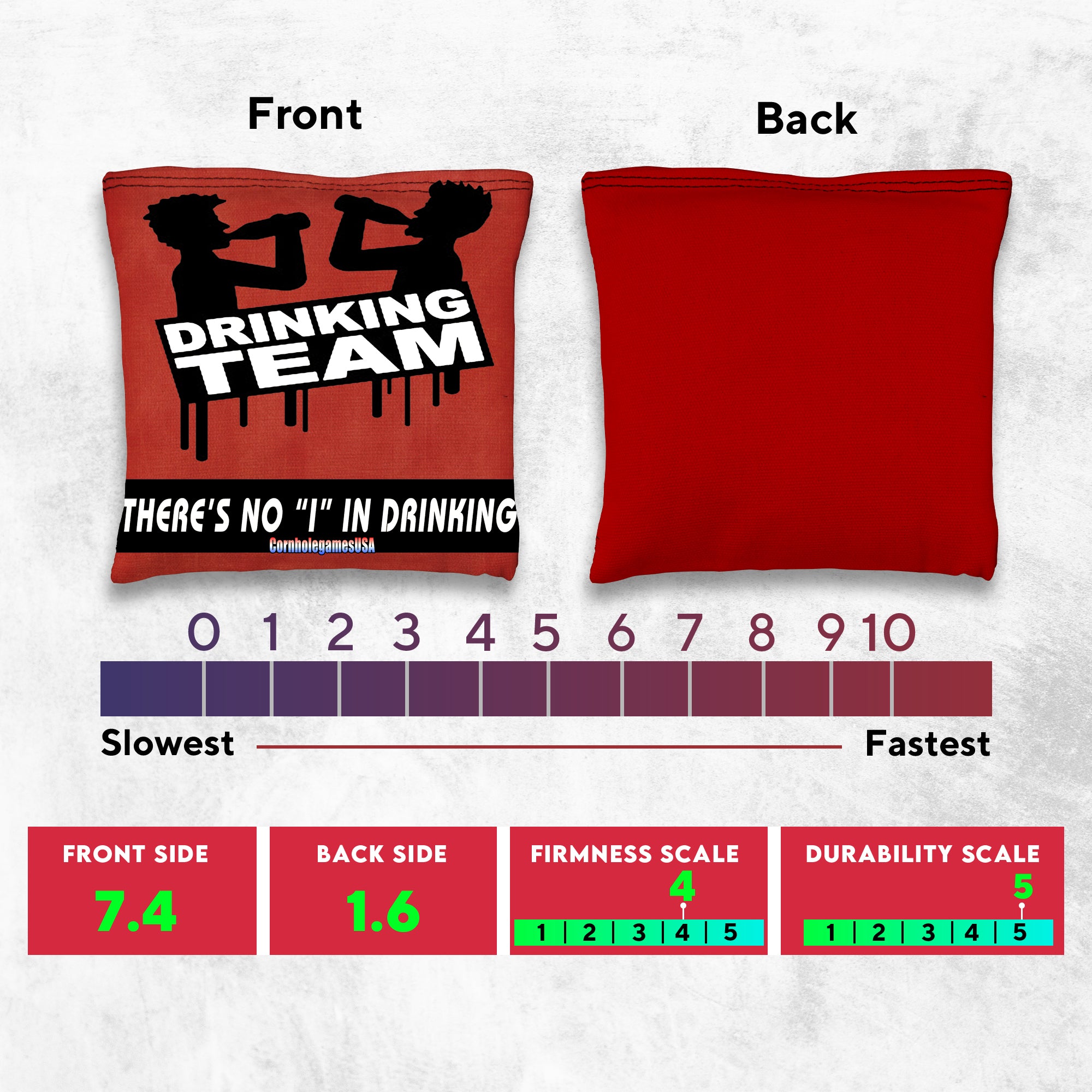 Drinking Team Cornhole Bags