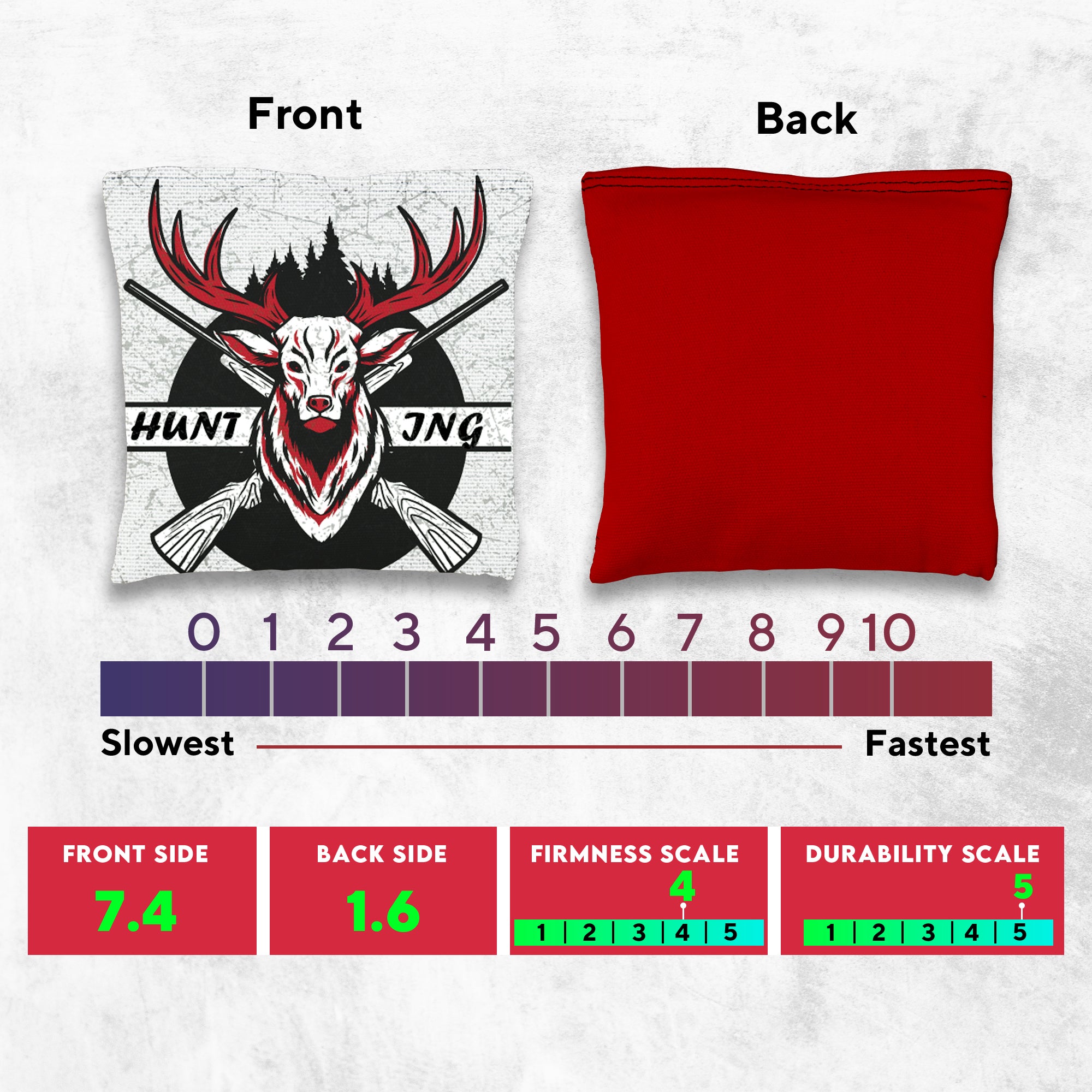 Hunting Jng Cornhole Bags