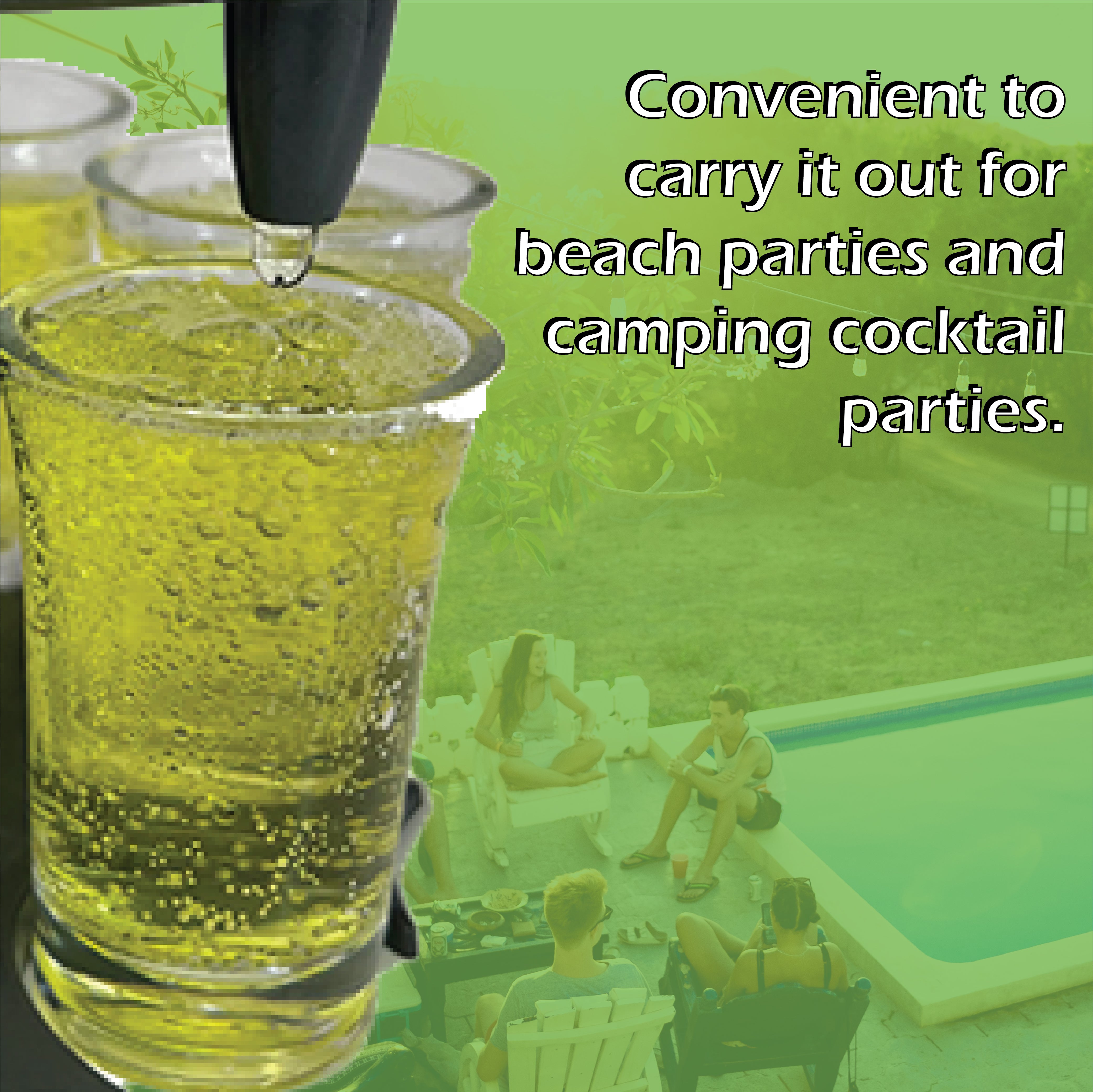 Drink Pourer with 6 Glasses