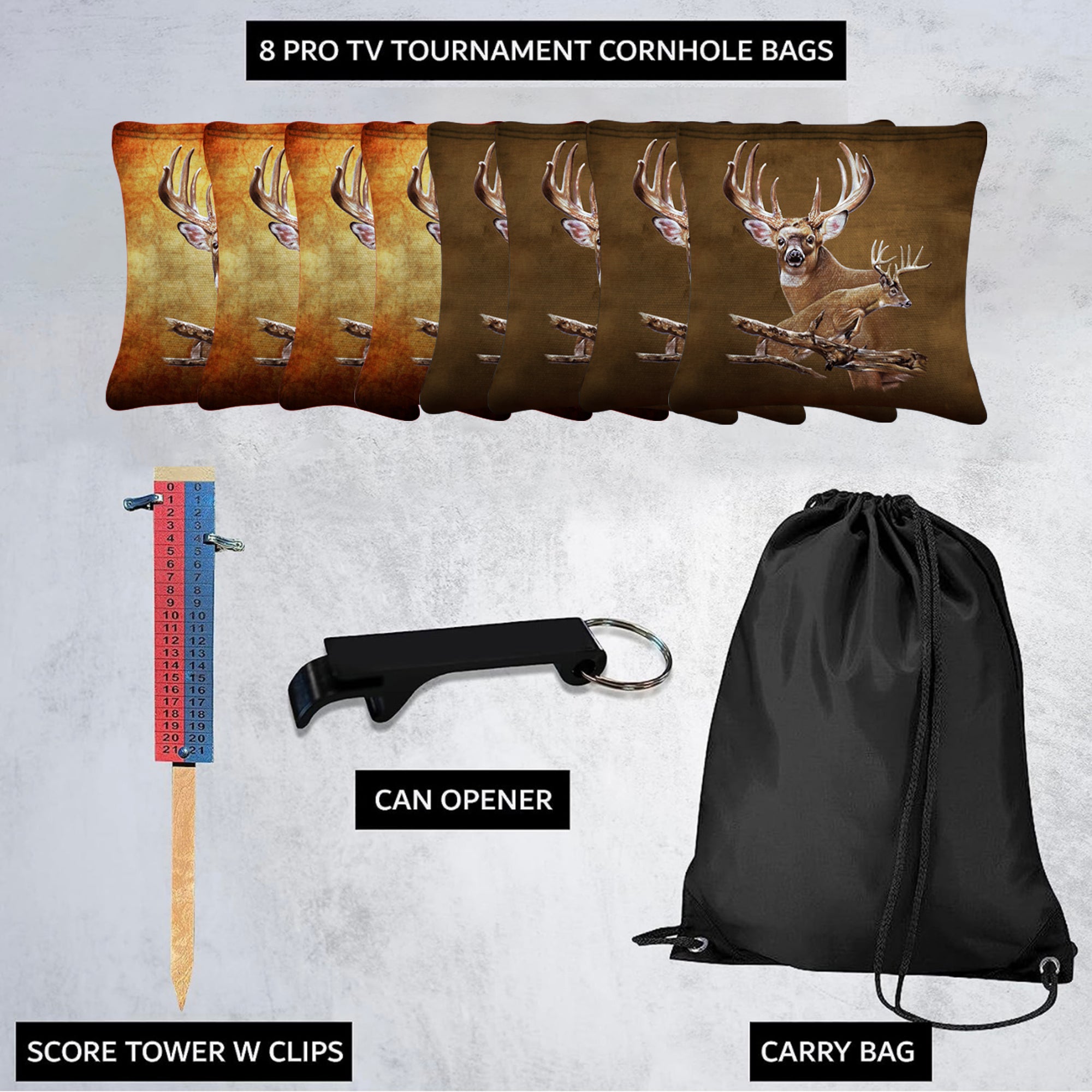 Deer Cornhole Bags