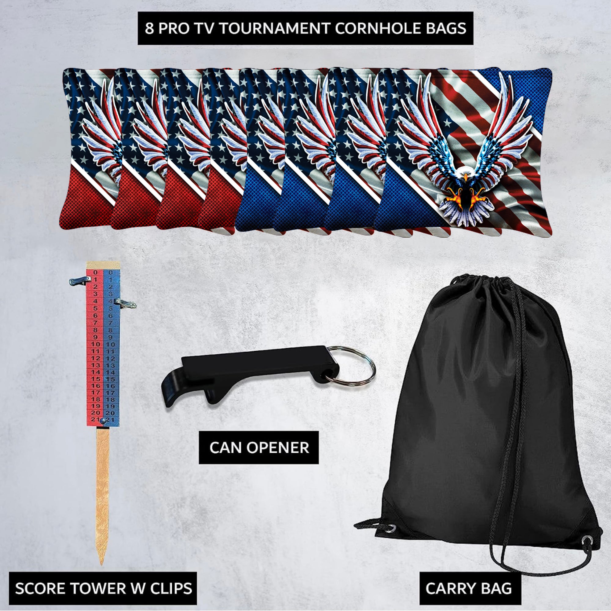Flying Eagle Cornhole Bags