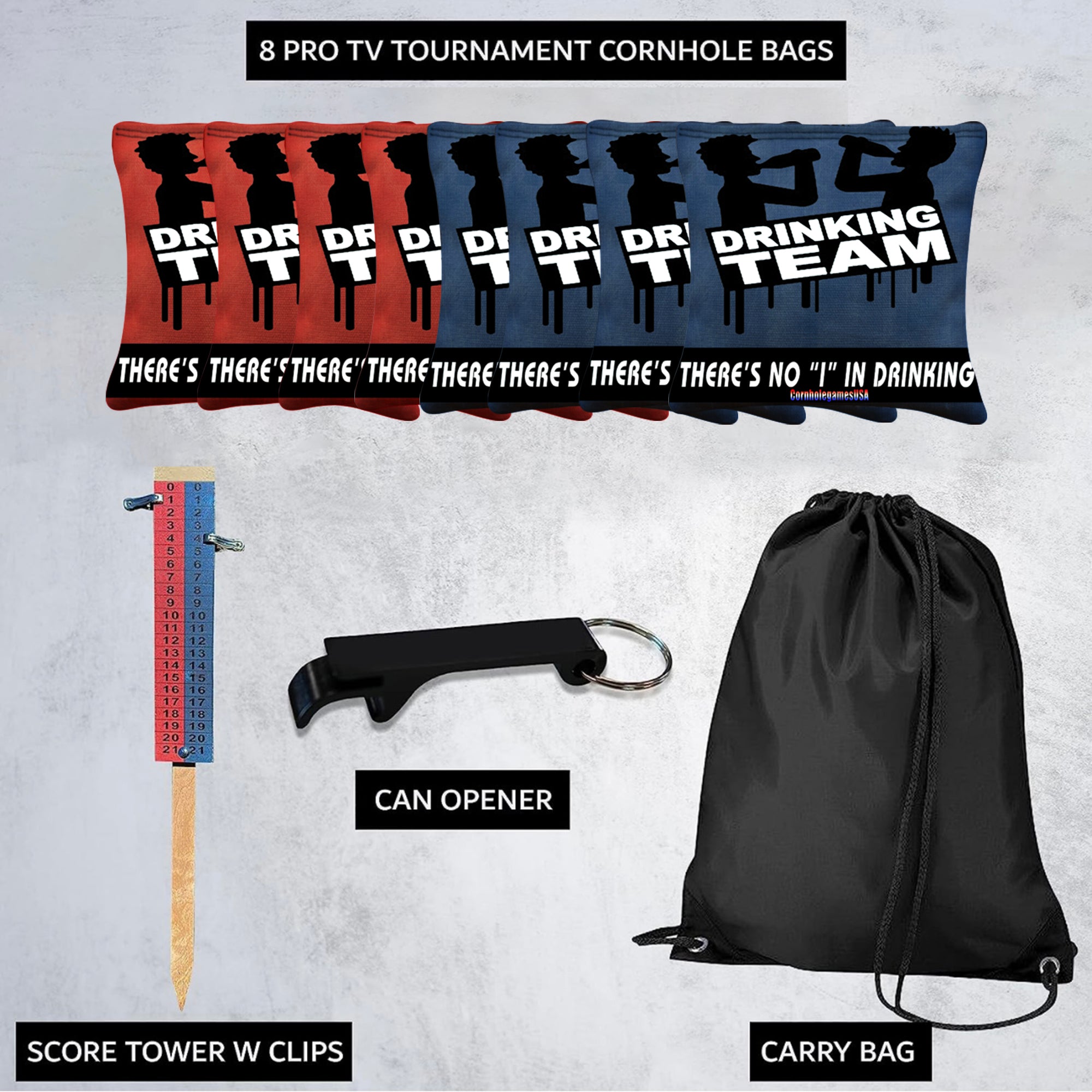 Drinking Team Cornhole Bags