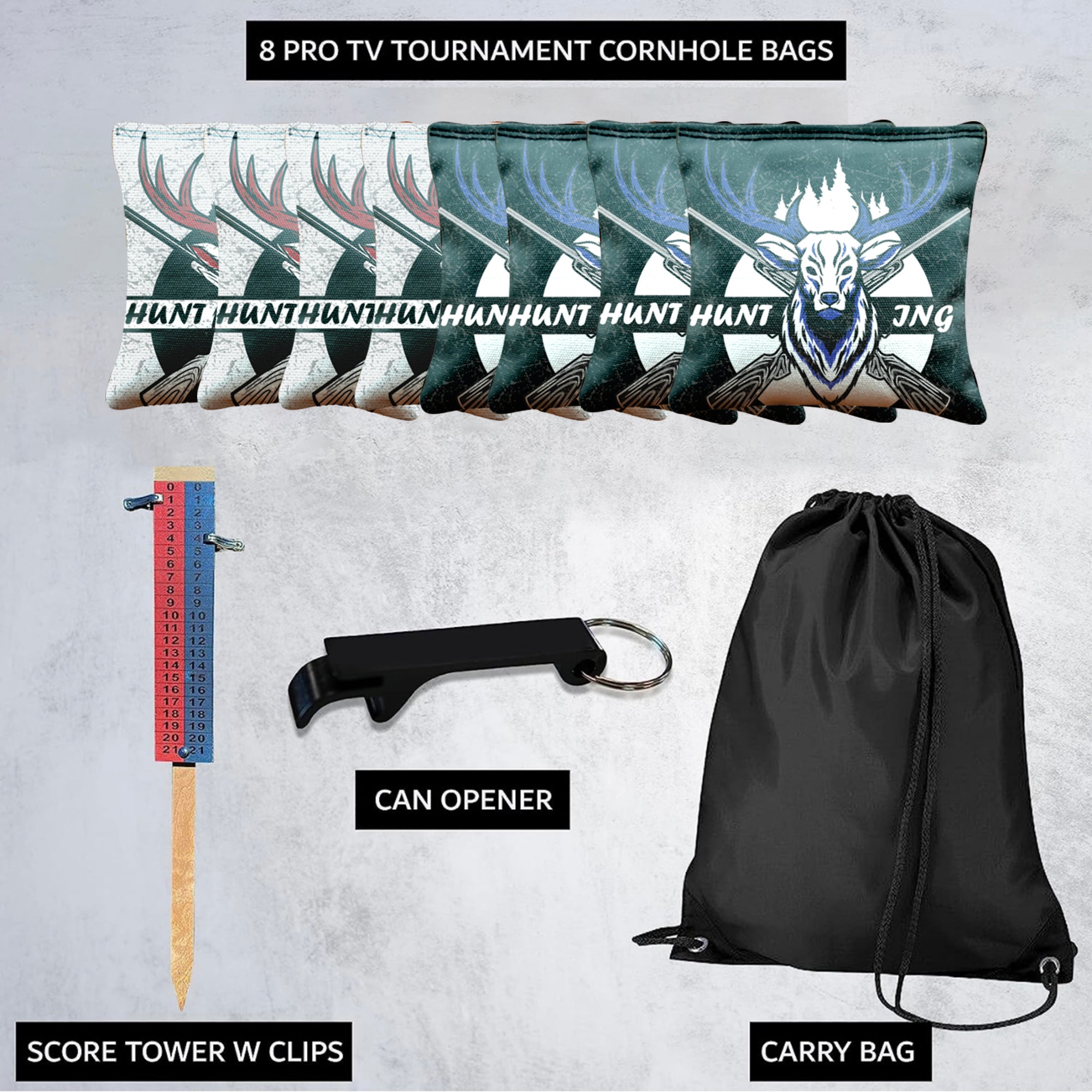 Hunting Jng Cornhole Bags