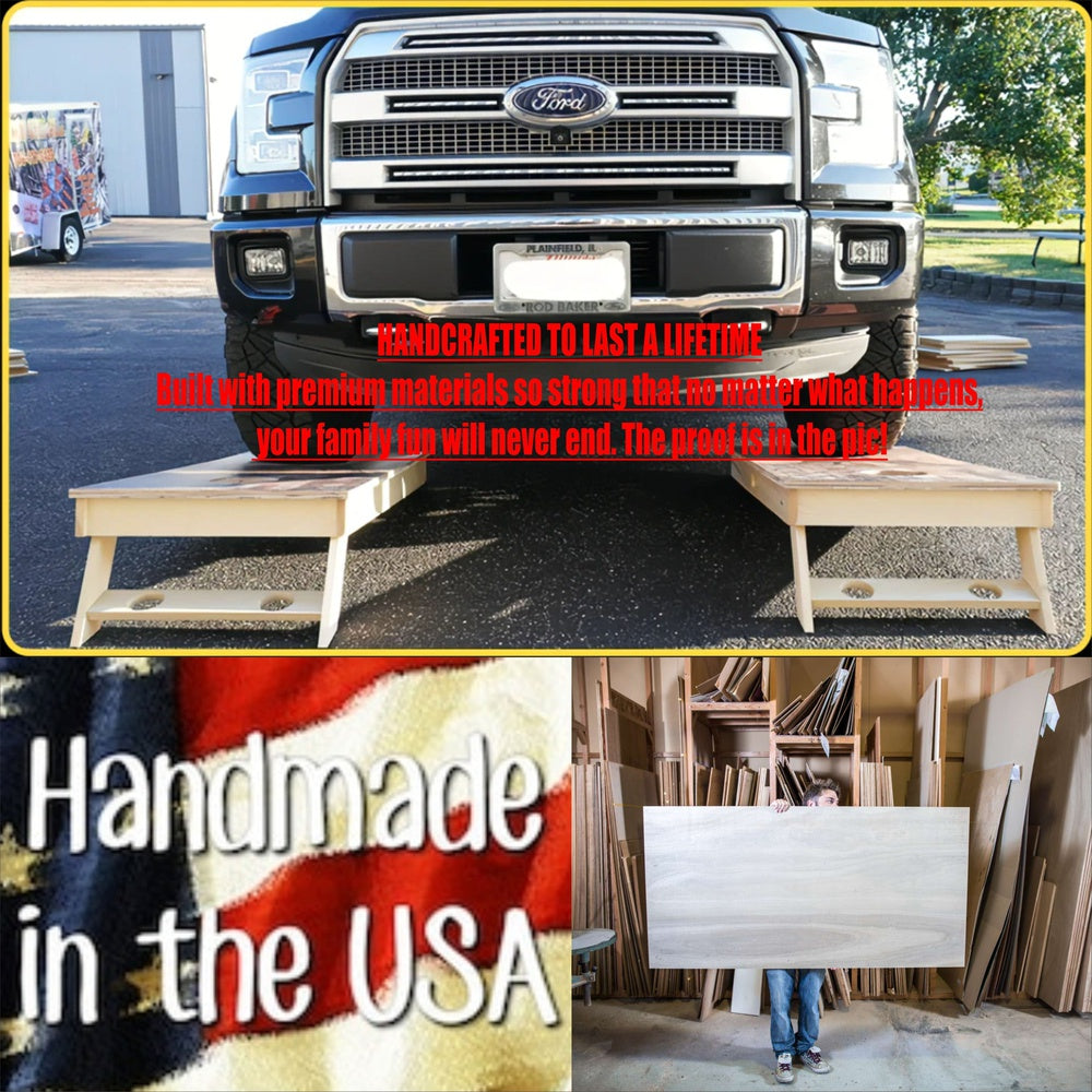 Brick Flag Professional Cornhole Boards