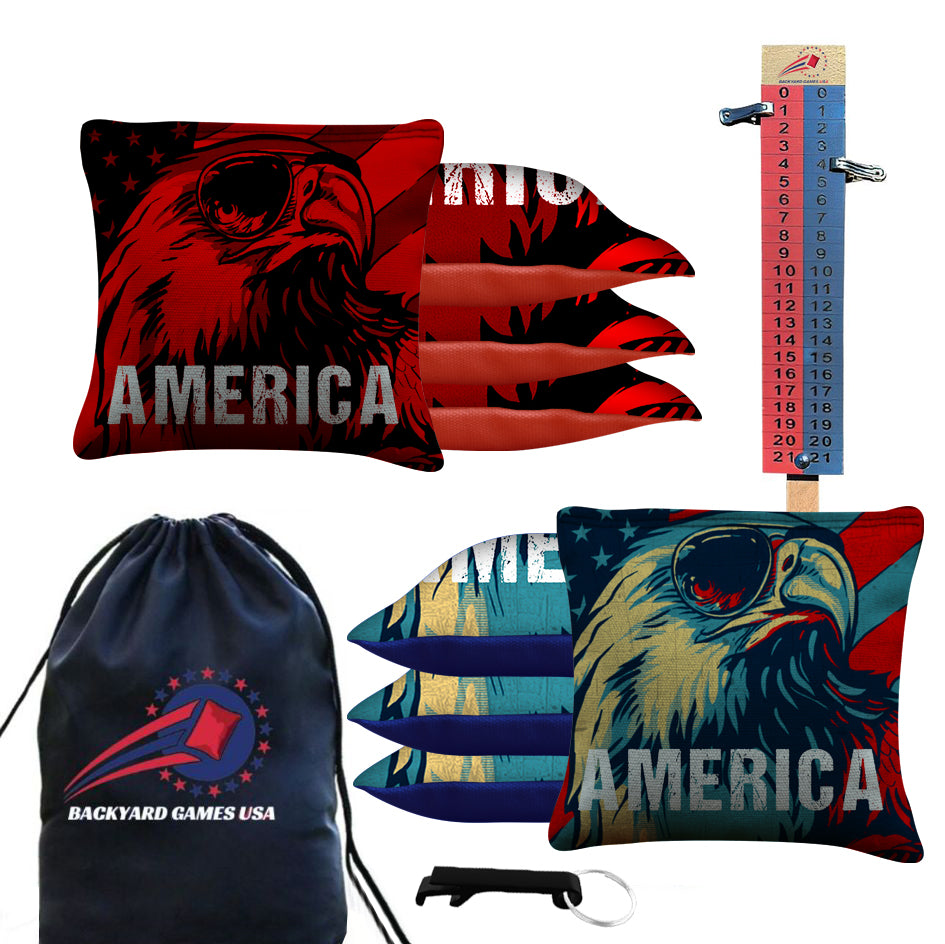 Eagle Shades Cornhole Bags