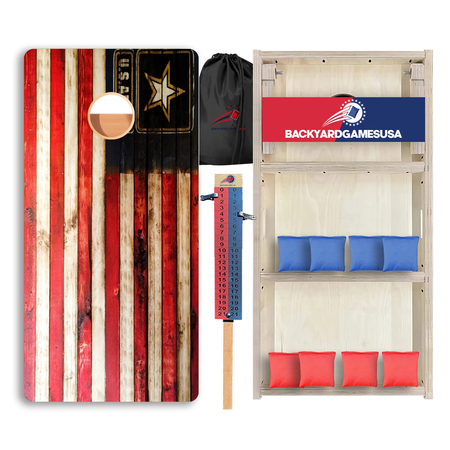 US Army Flag Professional Cornhole Boards