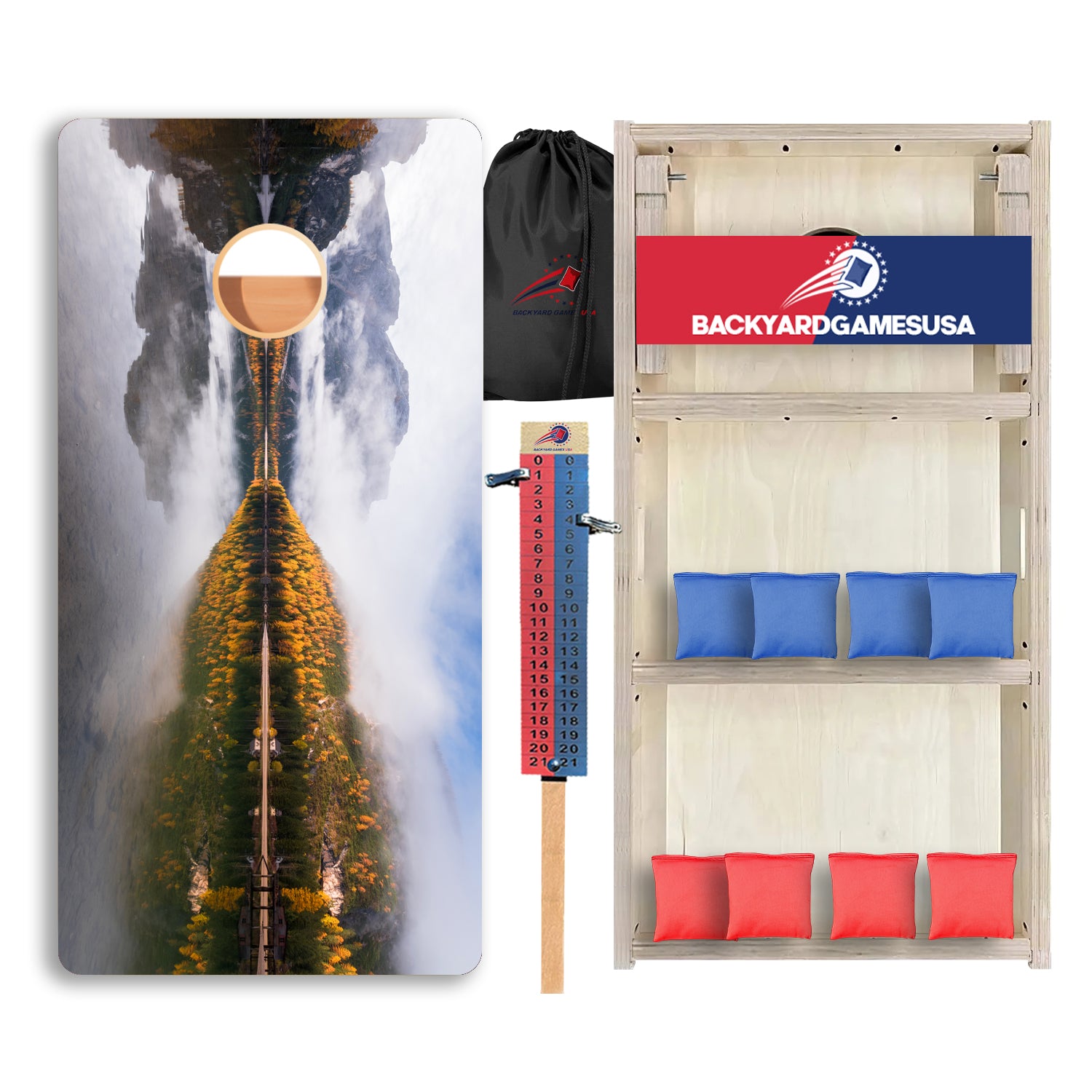 Mountain Lake Professional Cornhole Boards