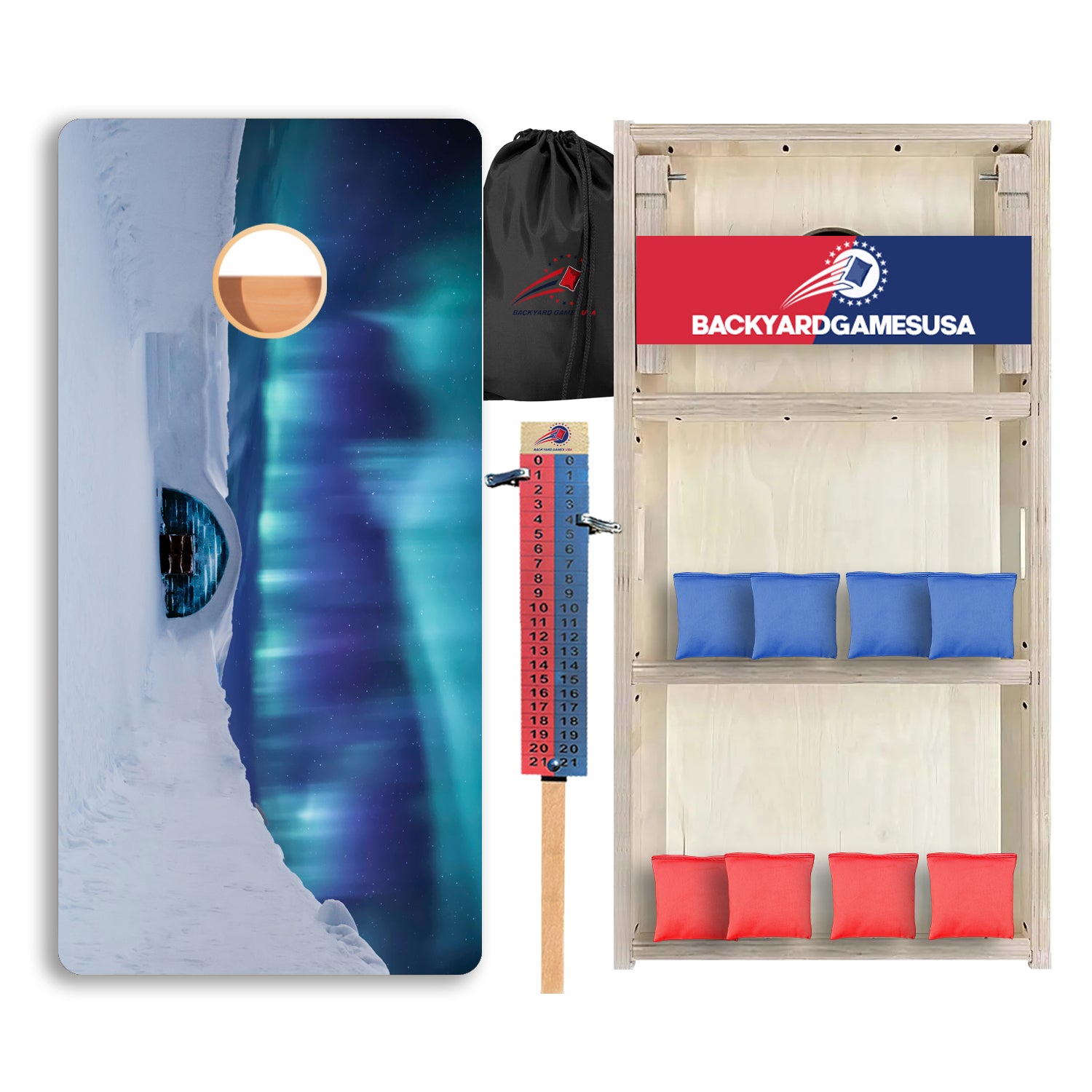 Snow Structure Professional Cornhole Boards