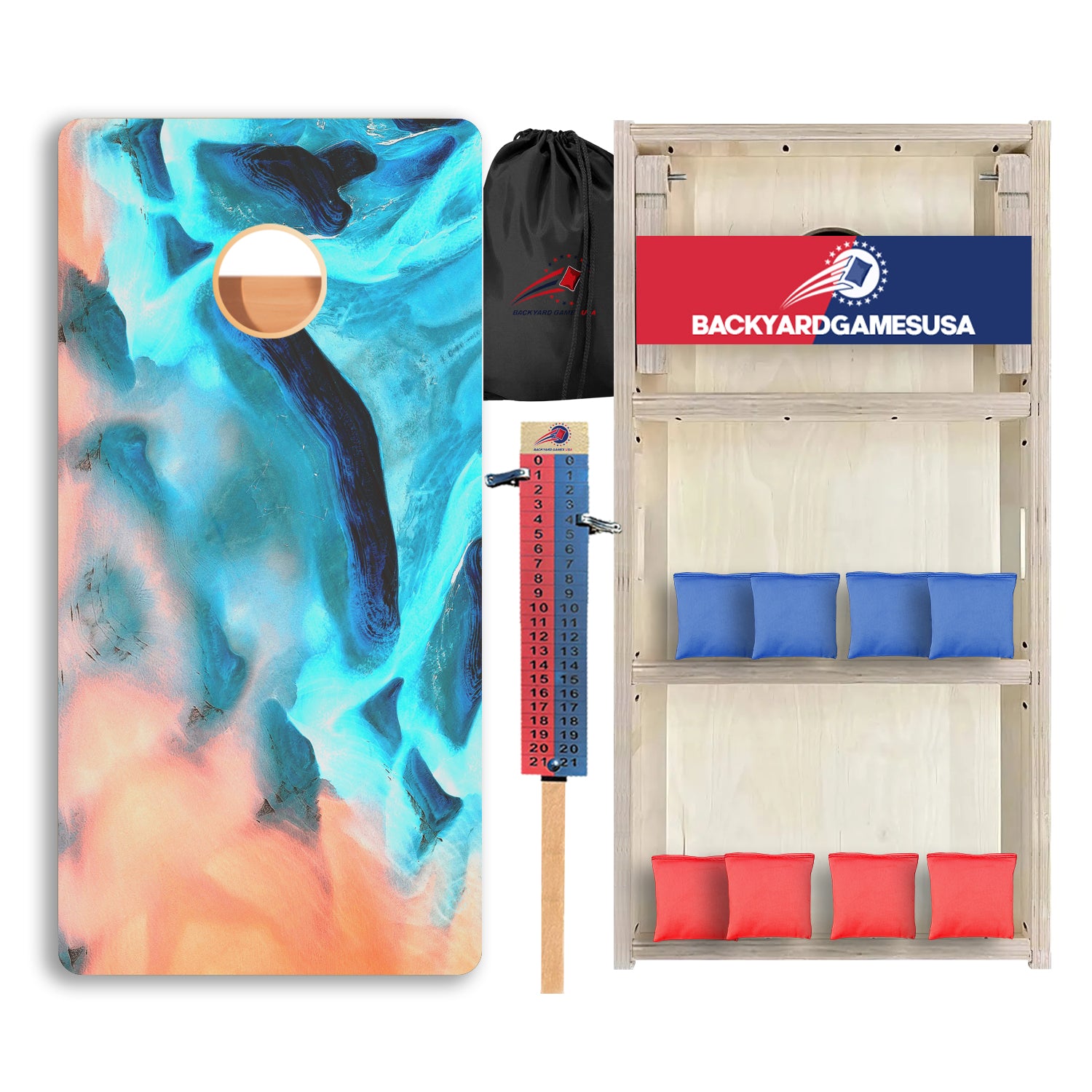 Blue Orange Design Professional Cornhole Boards