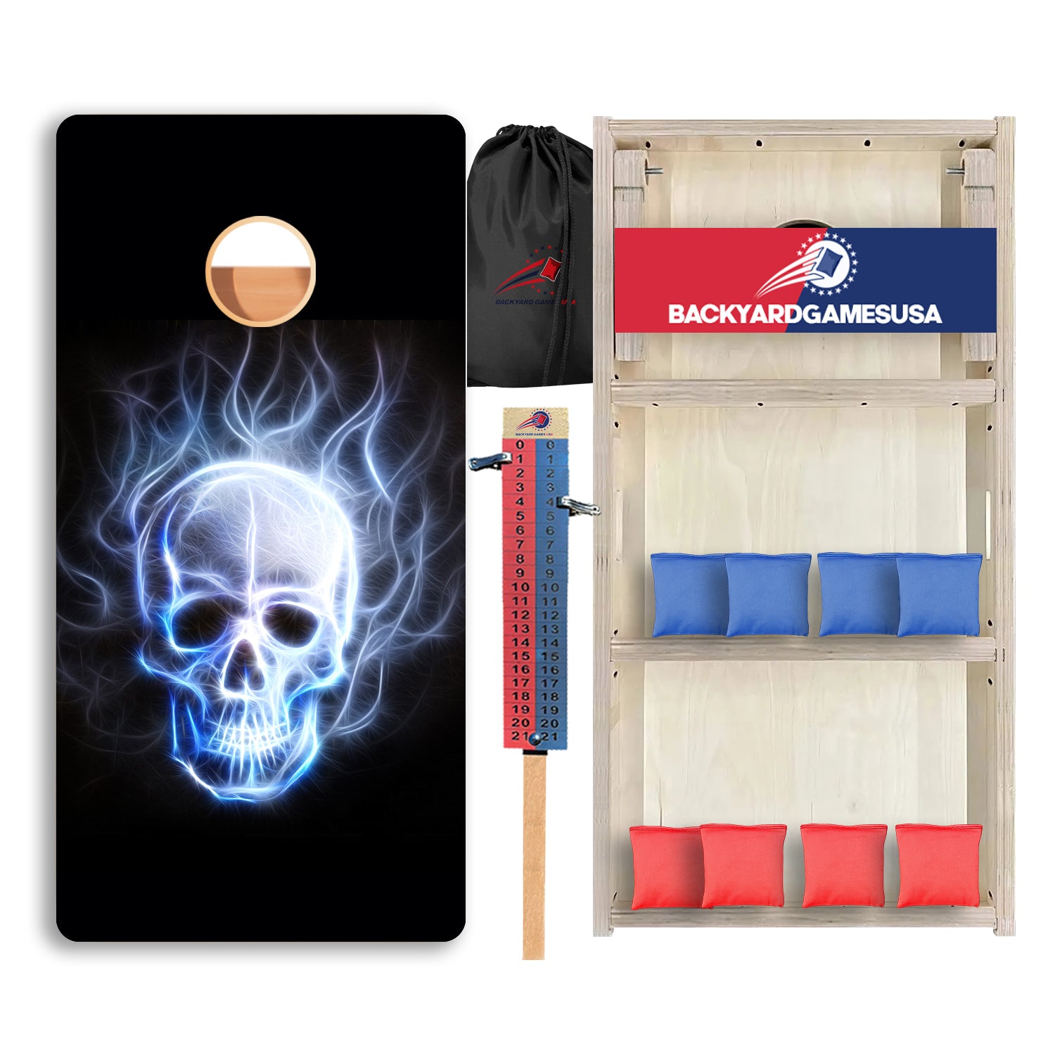 Windy Skull Professional Cornhole Boards
