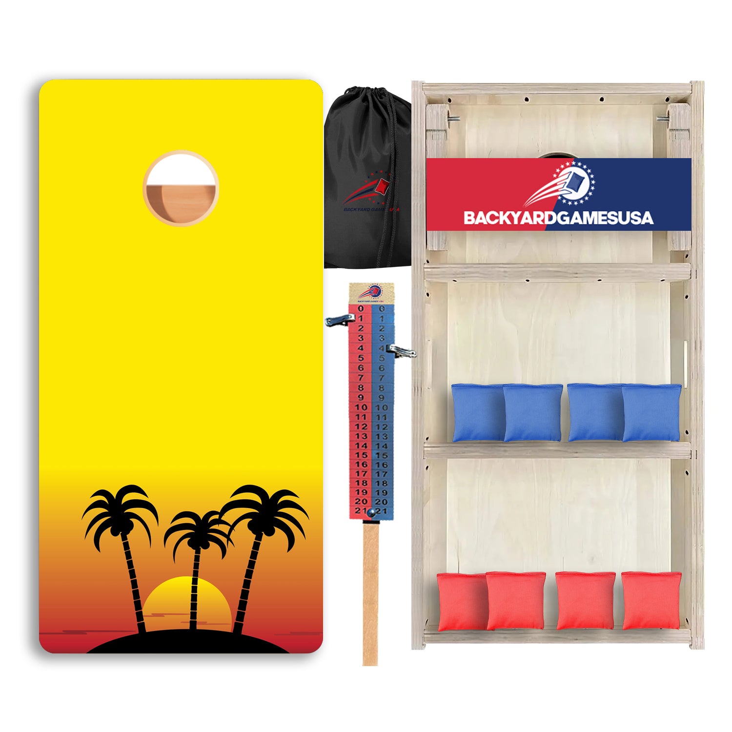 Sunset Palms Professional Cornhole Boards