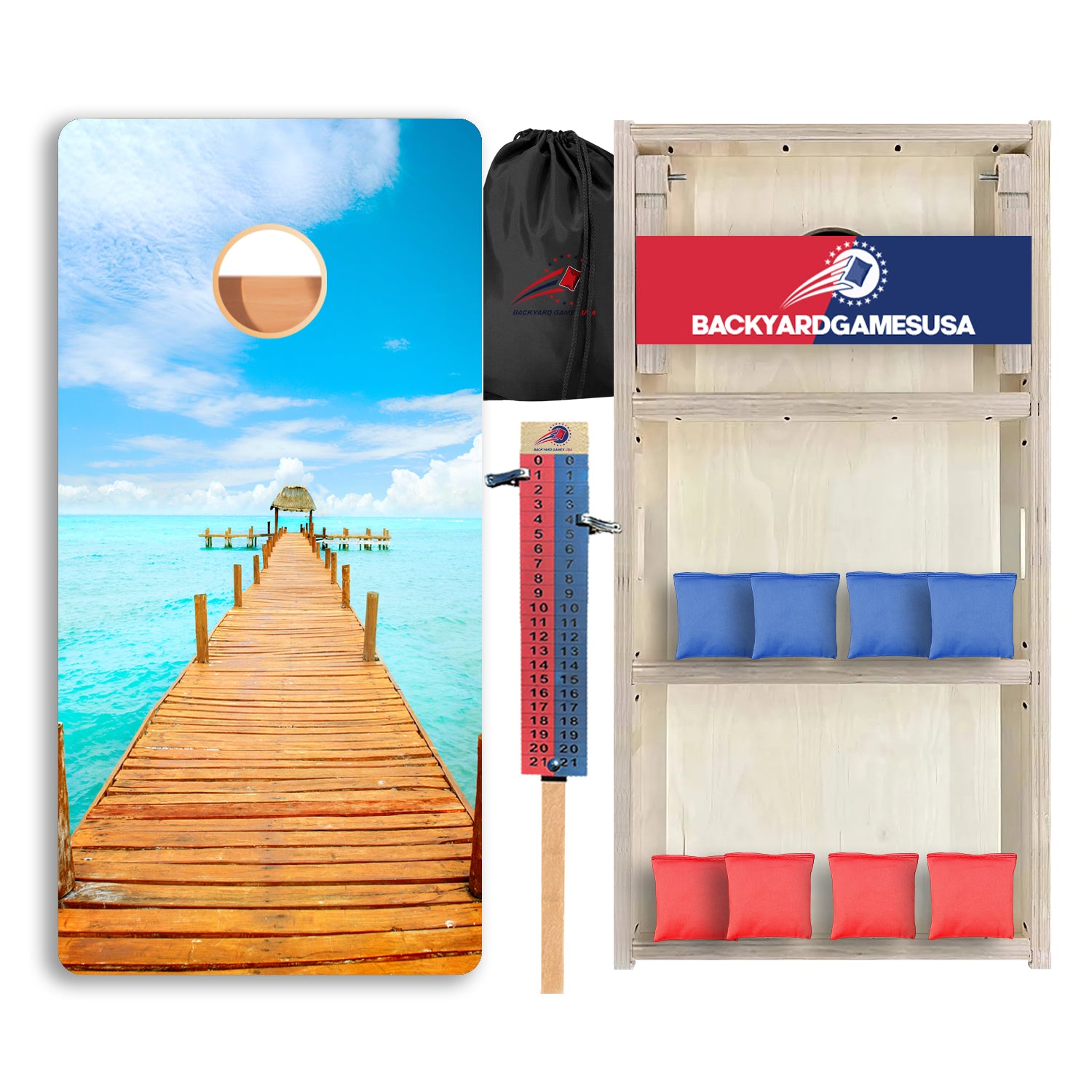 Ocean Pier Professional Cornhole Boards