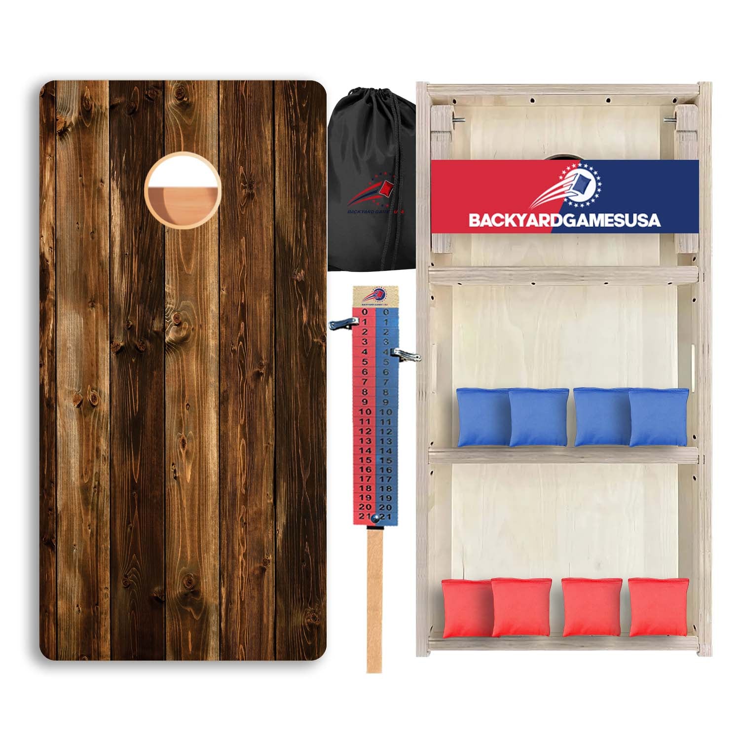 Dark Stain Professional Cornhole Boards