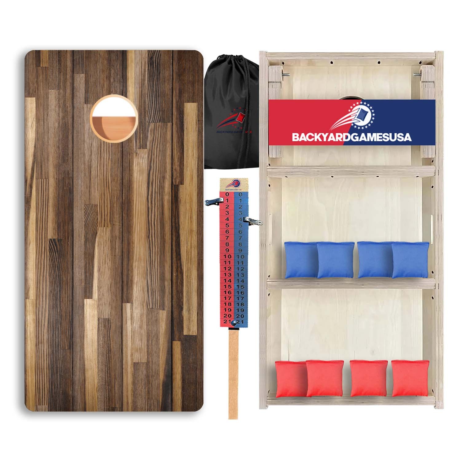 Plank Stained Professional Cornhole Boards