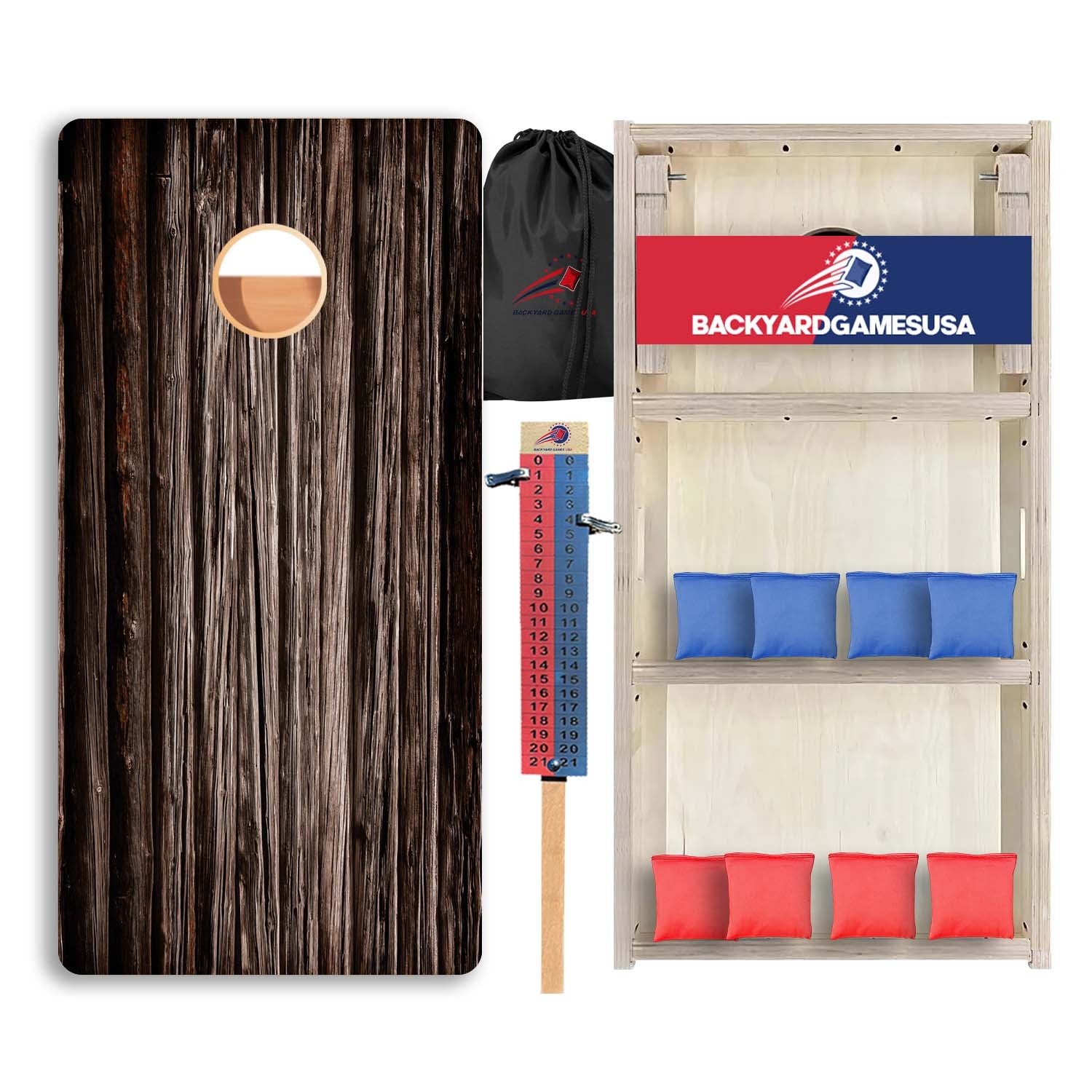 Tinted Brown Professional Cornhole Boards