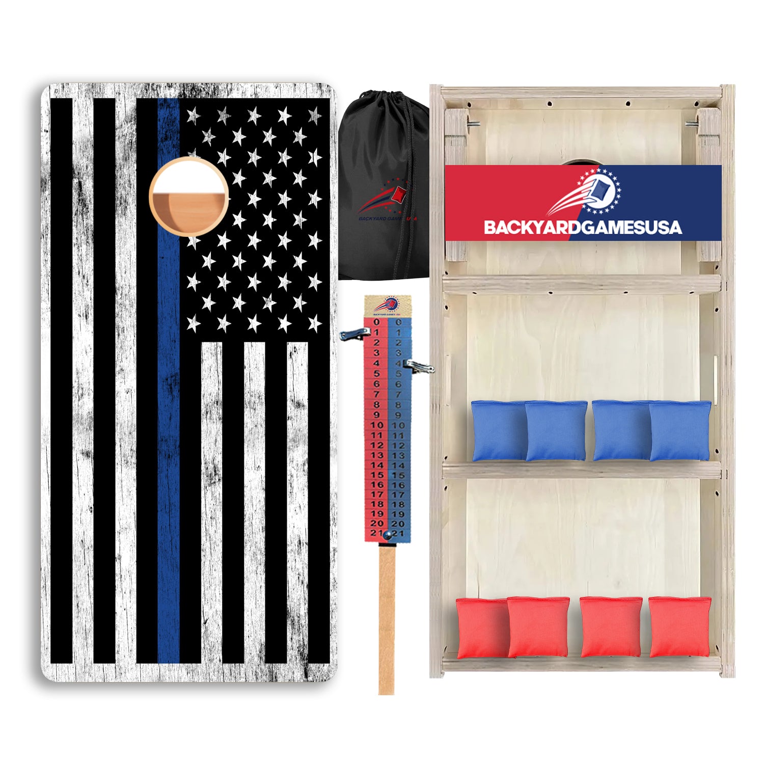 Blue Line Wood Professional Cornhole Boards