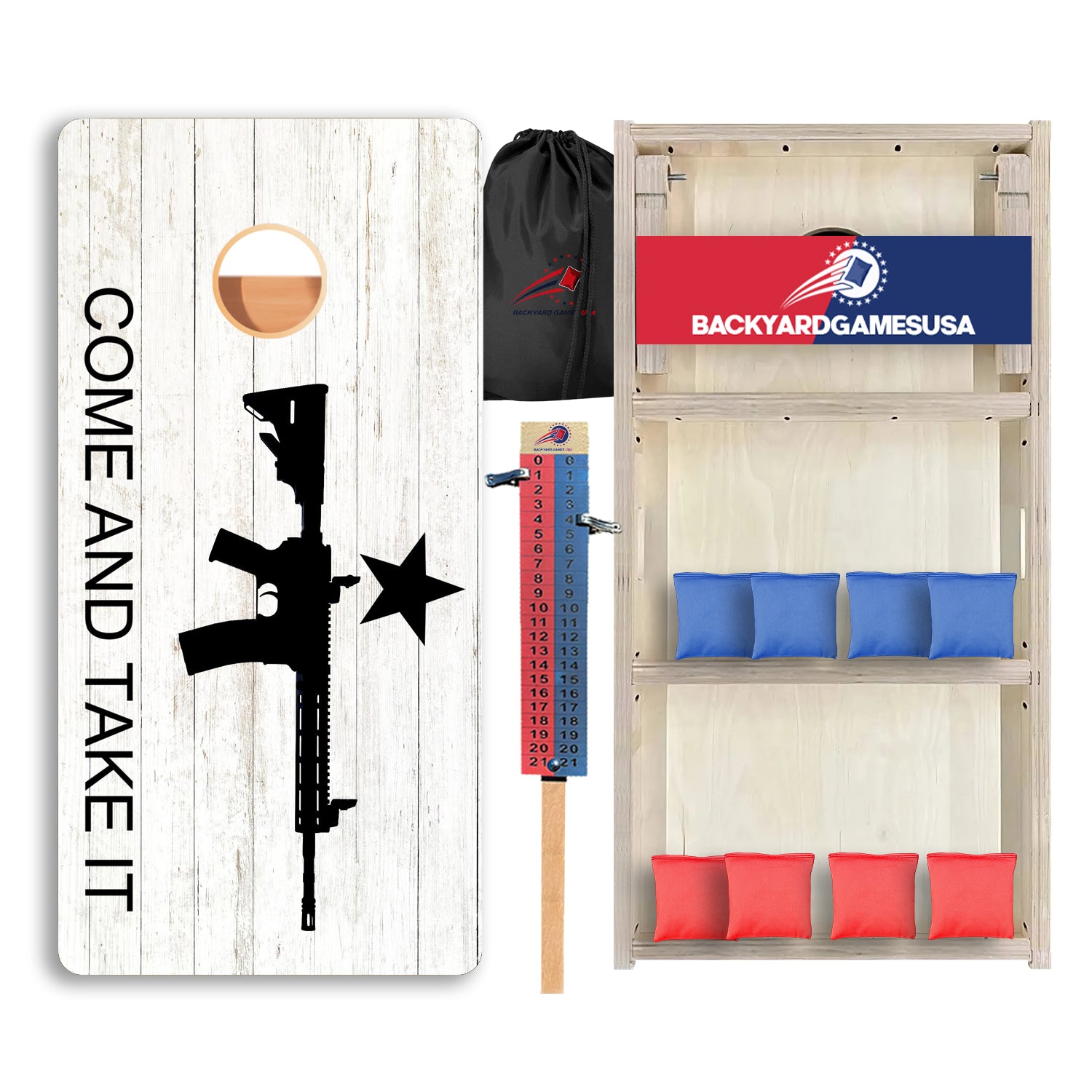 COME AND TAKE IT Professional Cornhole Boards