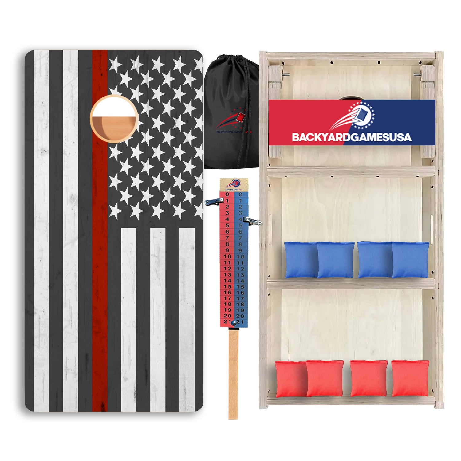 Red Line Clean Professional Cornhole Boards