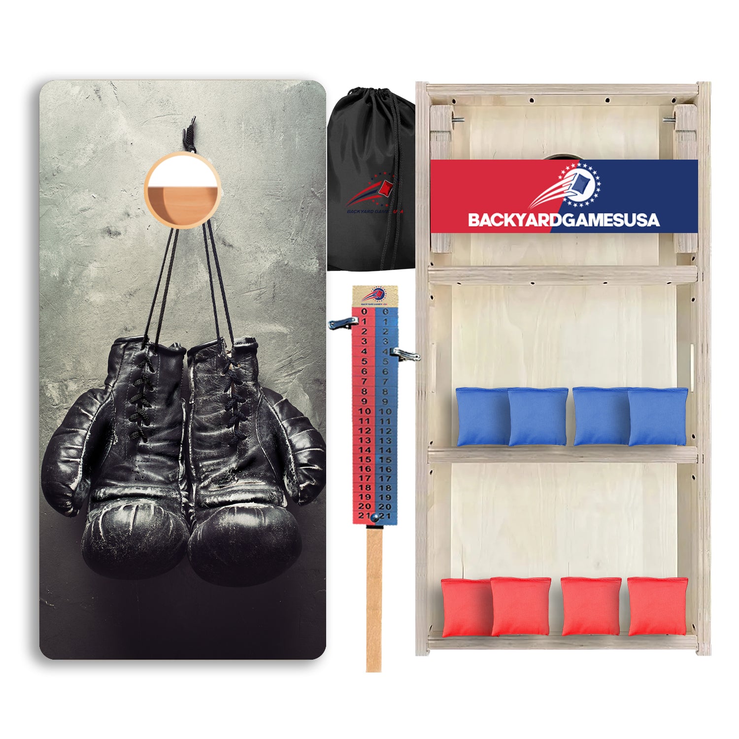 Boxing Gloves Professional Cornhole Boards