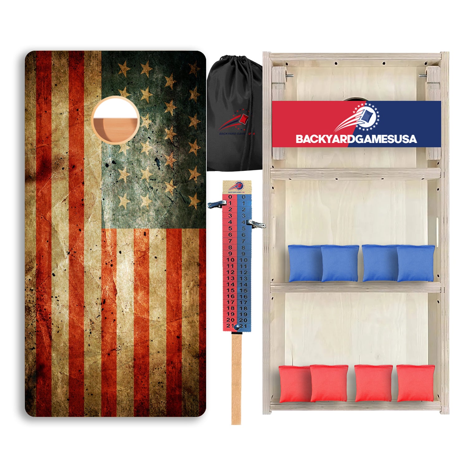 US Flag Professional Cornhole Boards