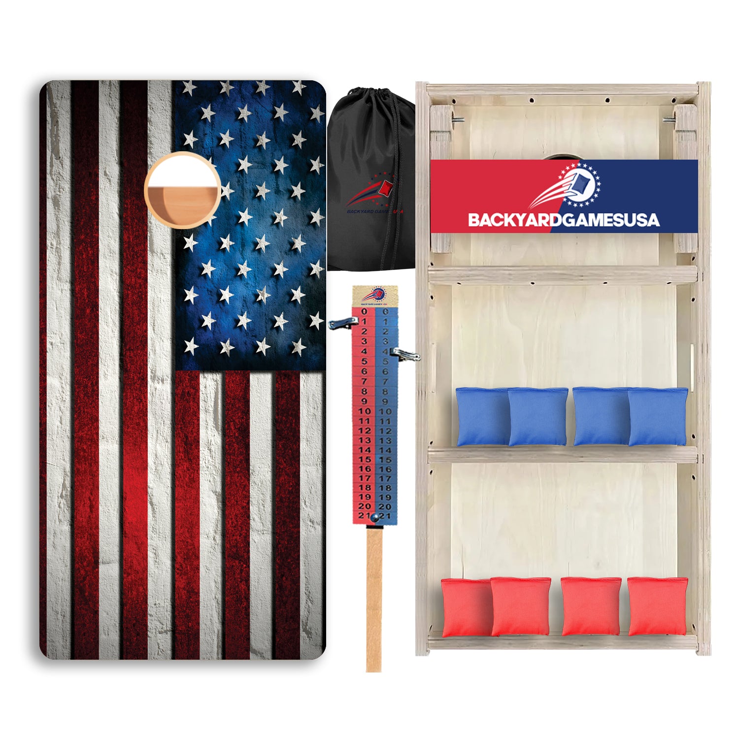 American Flag Professional Cornhole Boards