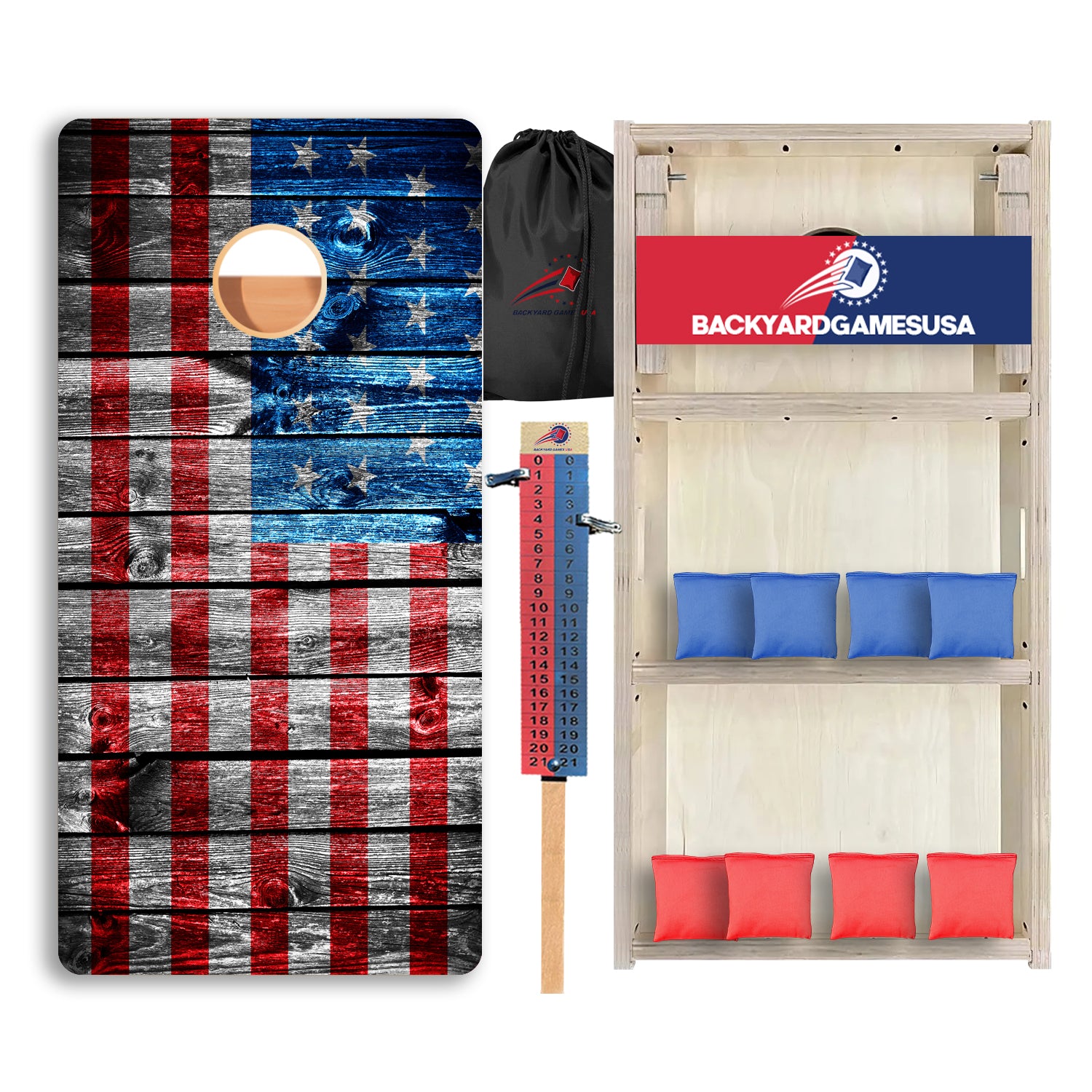 Sideway Wooden Panel Professional Cornhole Boards