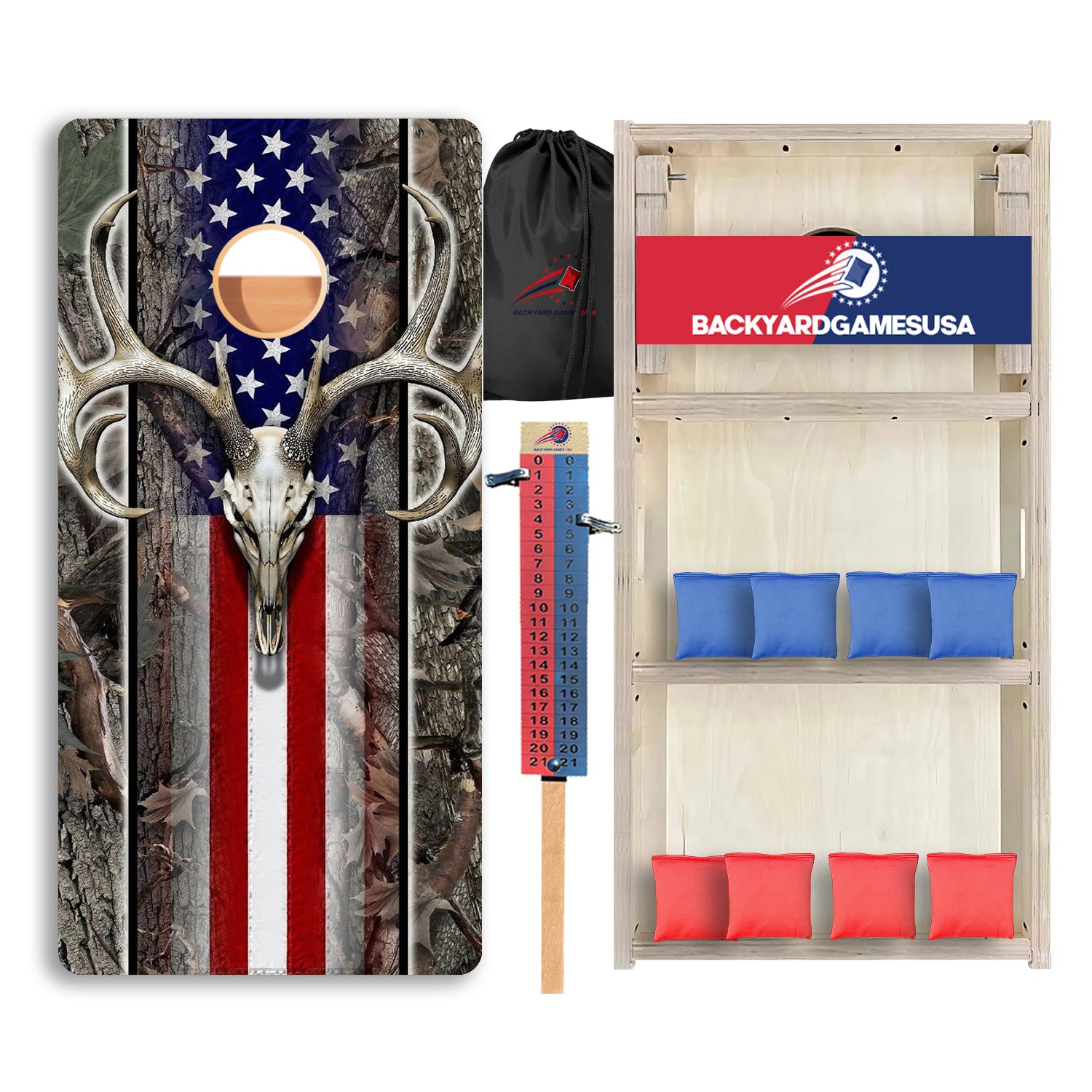 Skull Flag Professional Cornhole Boards